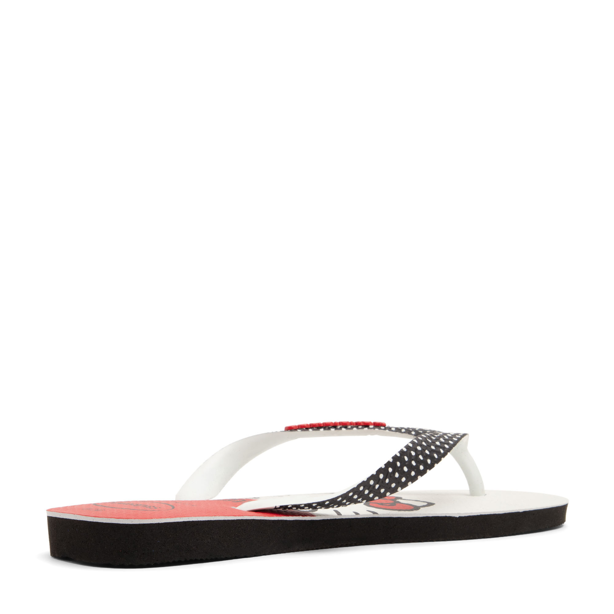 

Hello Kitty rubber flip flops, Black