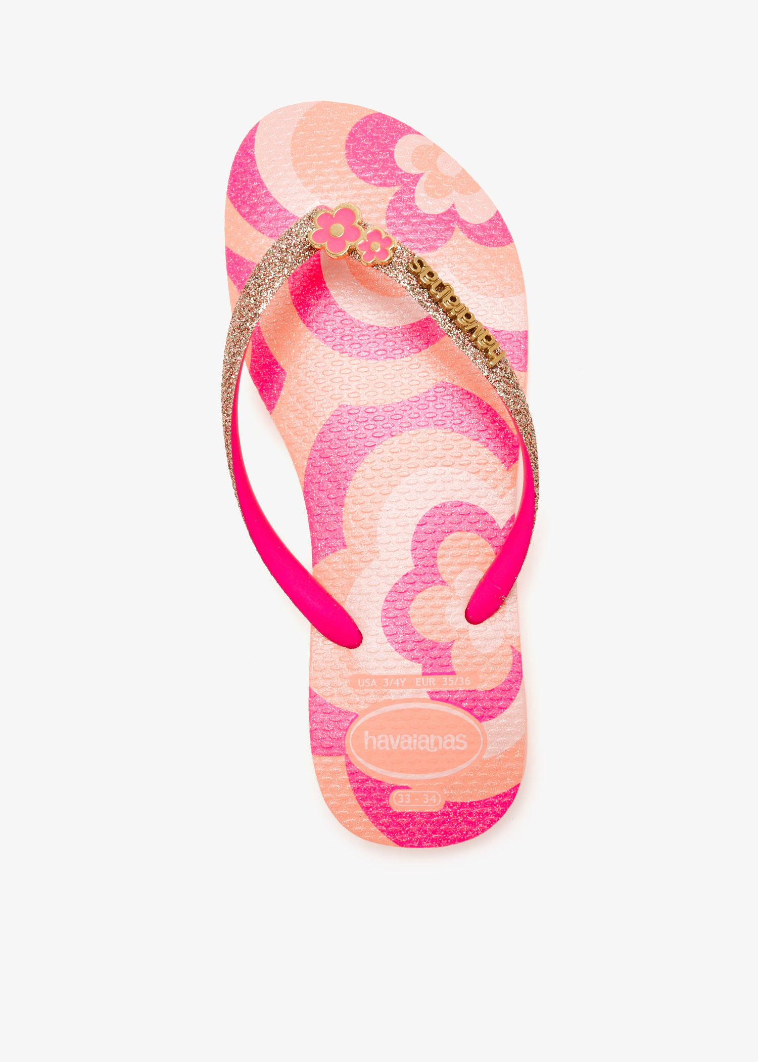 

Slim glitter II flip flops, Pink