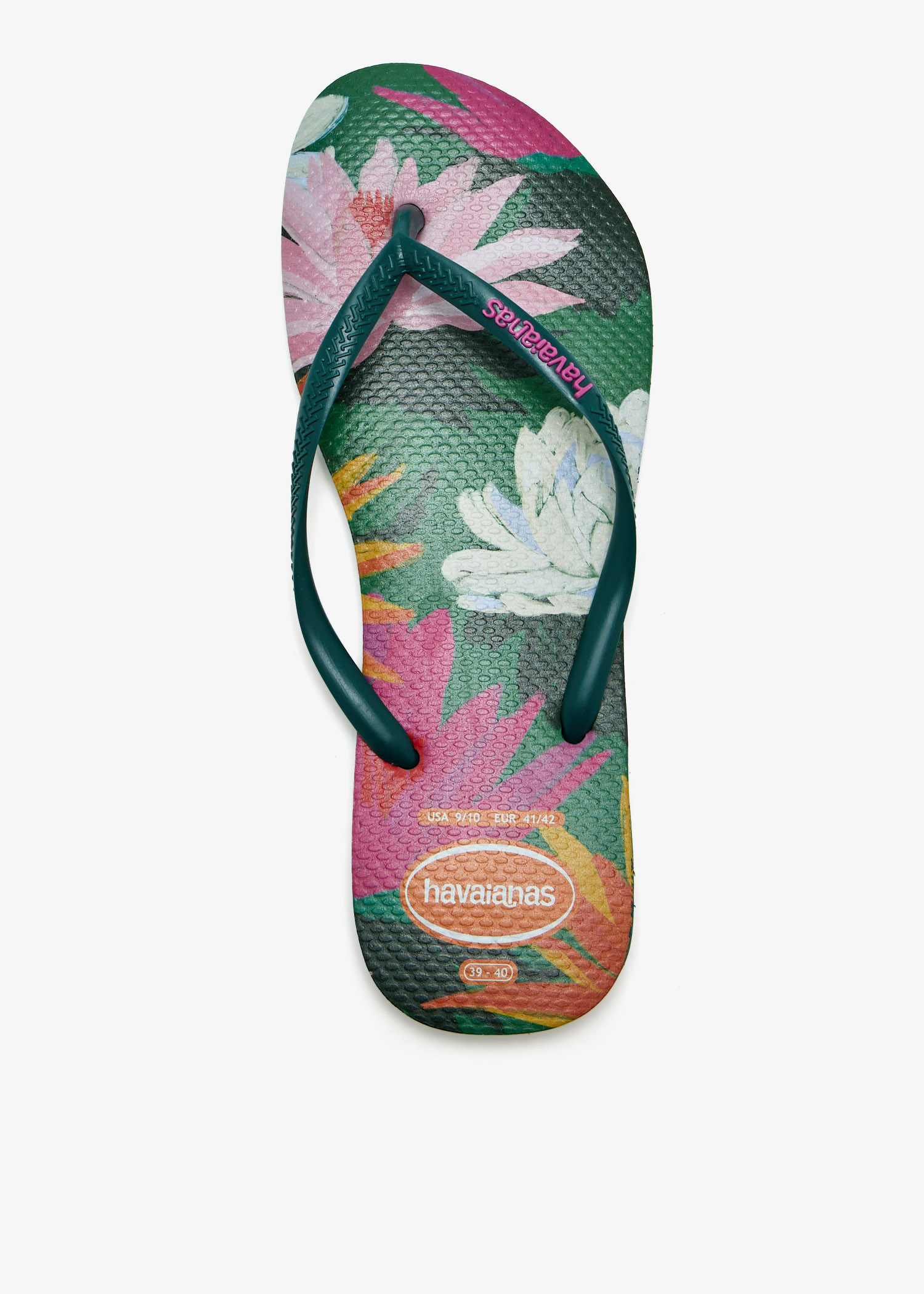 

Slim Summer Bliss flip flops, Green