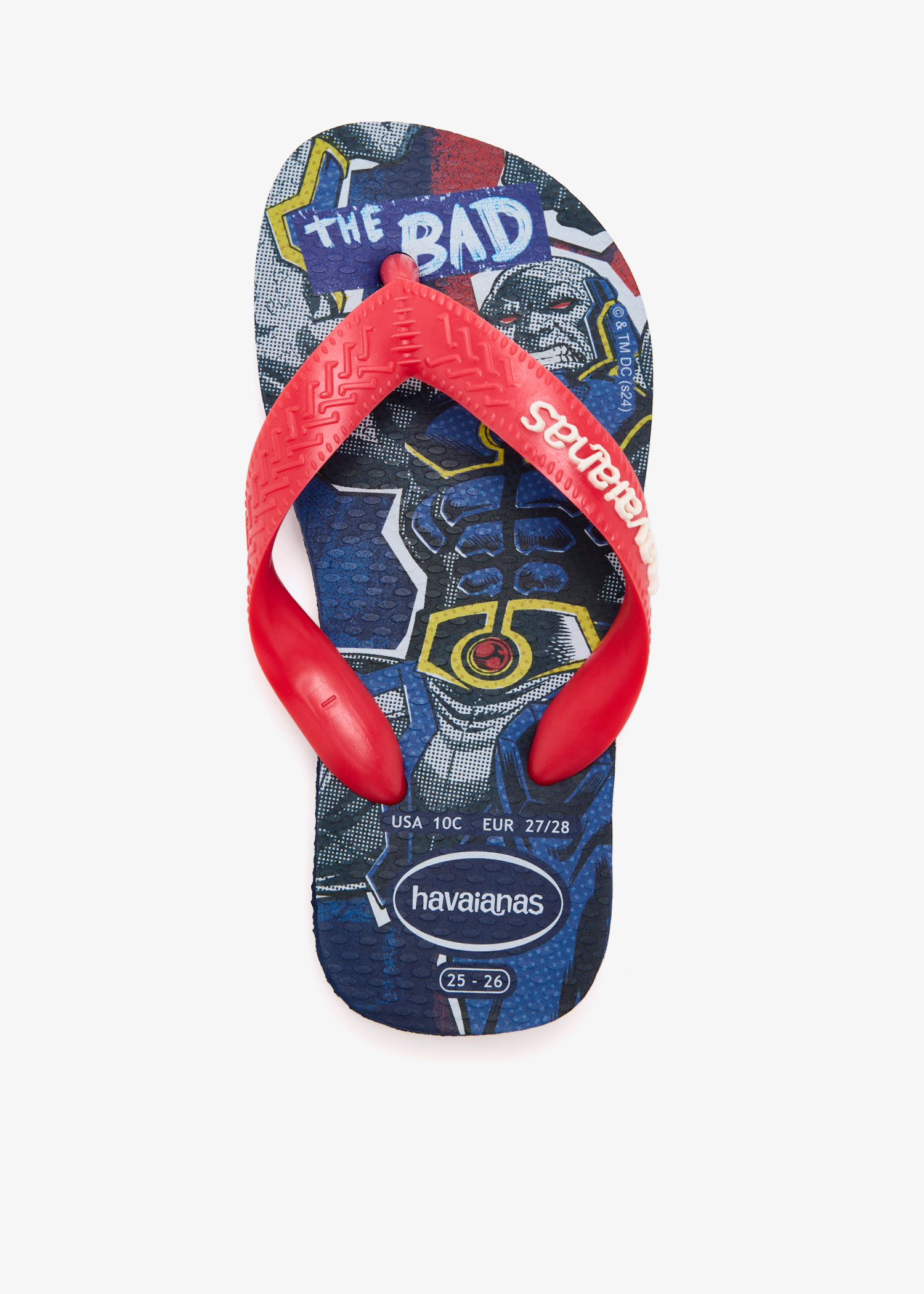 

x DC Top flip flops, Red