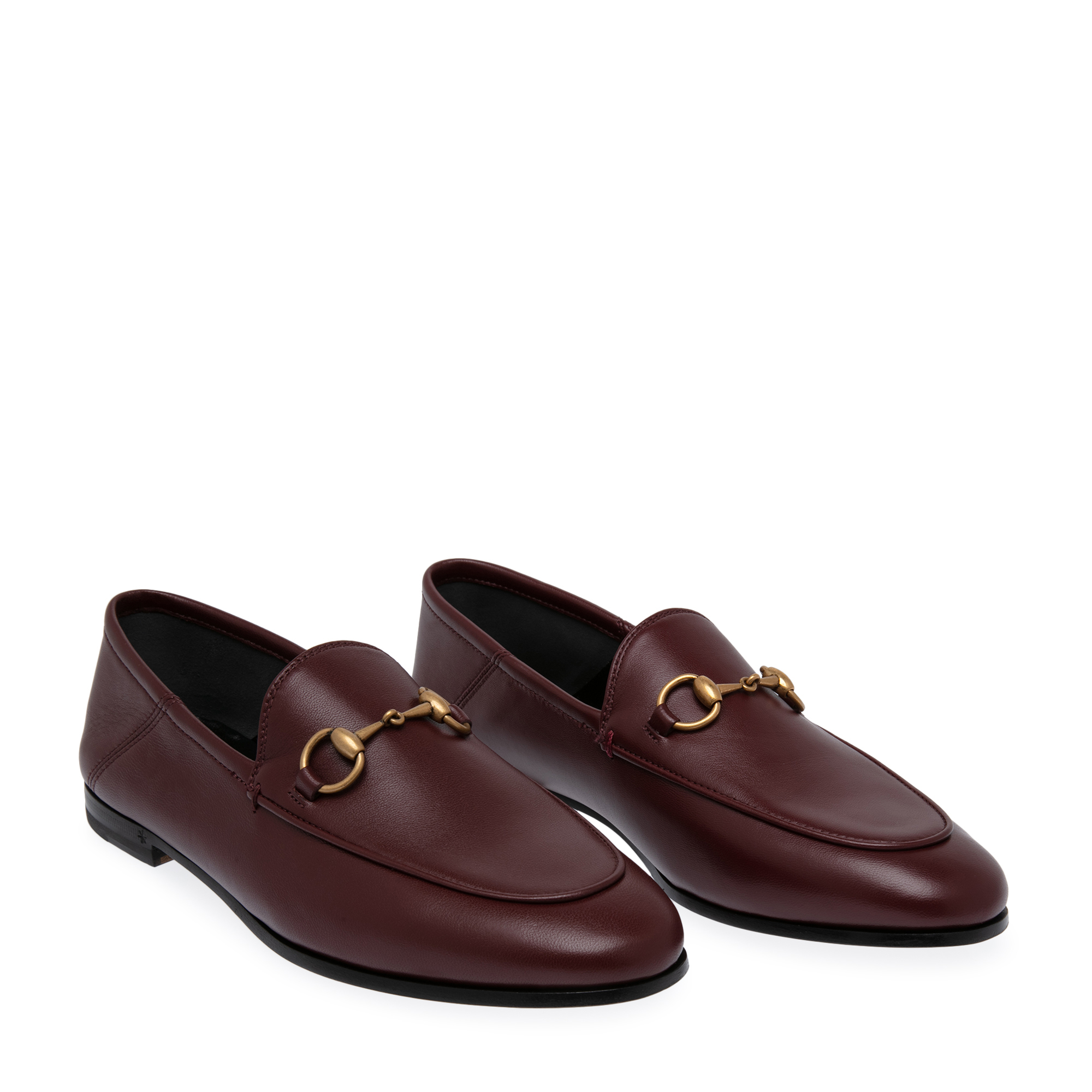 

Horsebit leather loafers, Burgundy