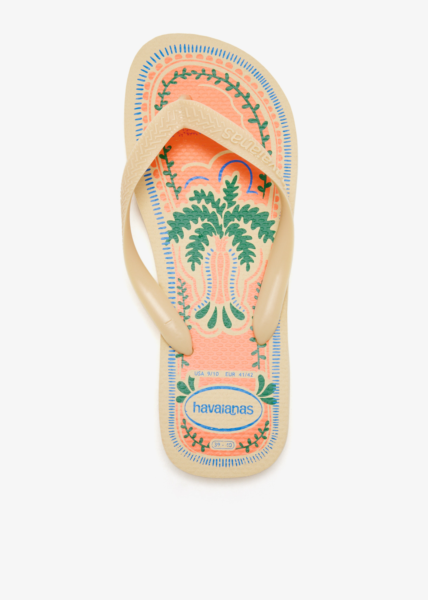 

Top Summer Vibes flip flops, Yellow