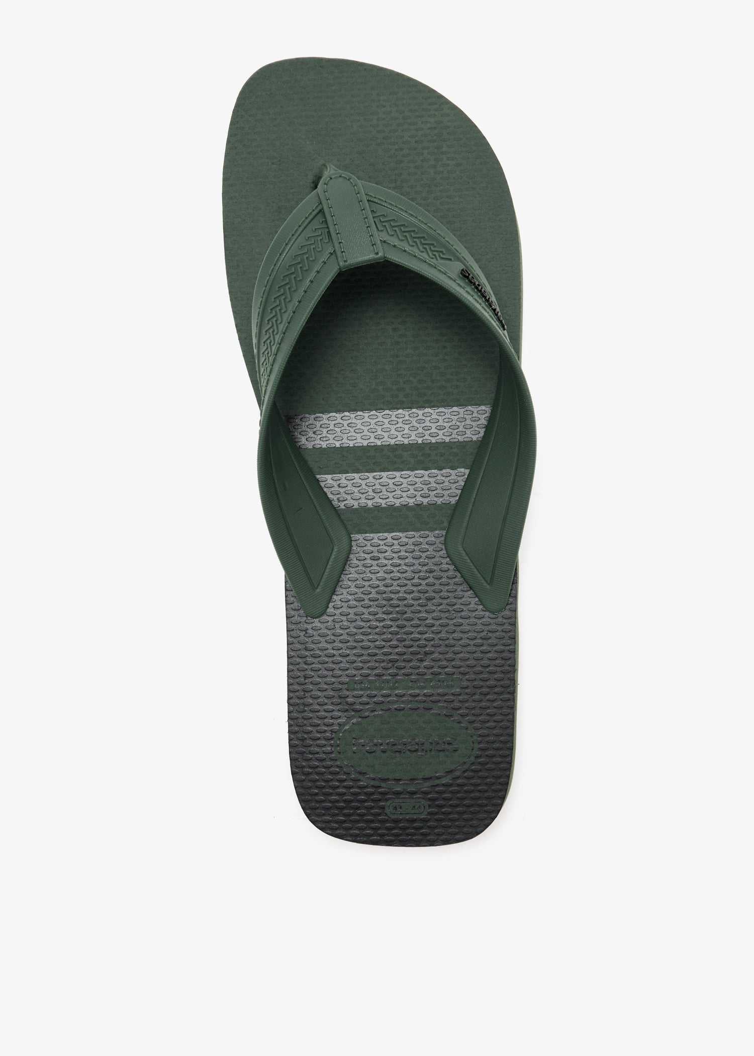 

City Basic flip flops, Green