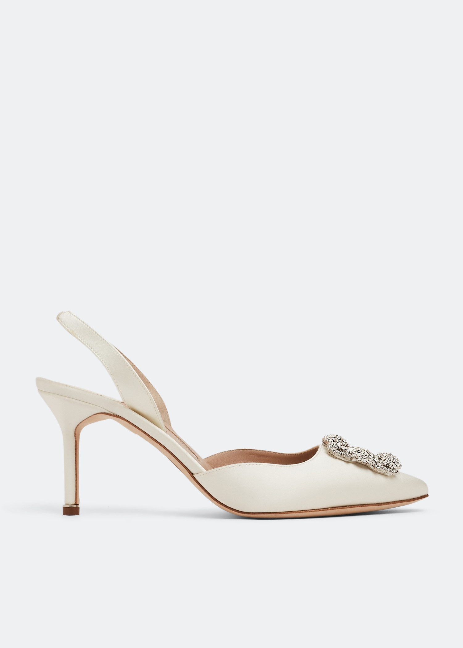 

Hangisli slingback pumps, White