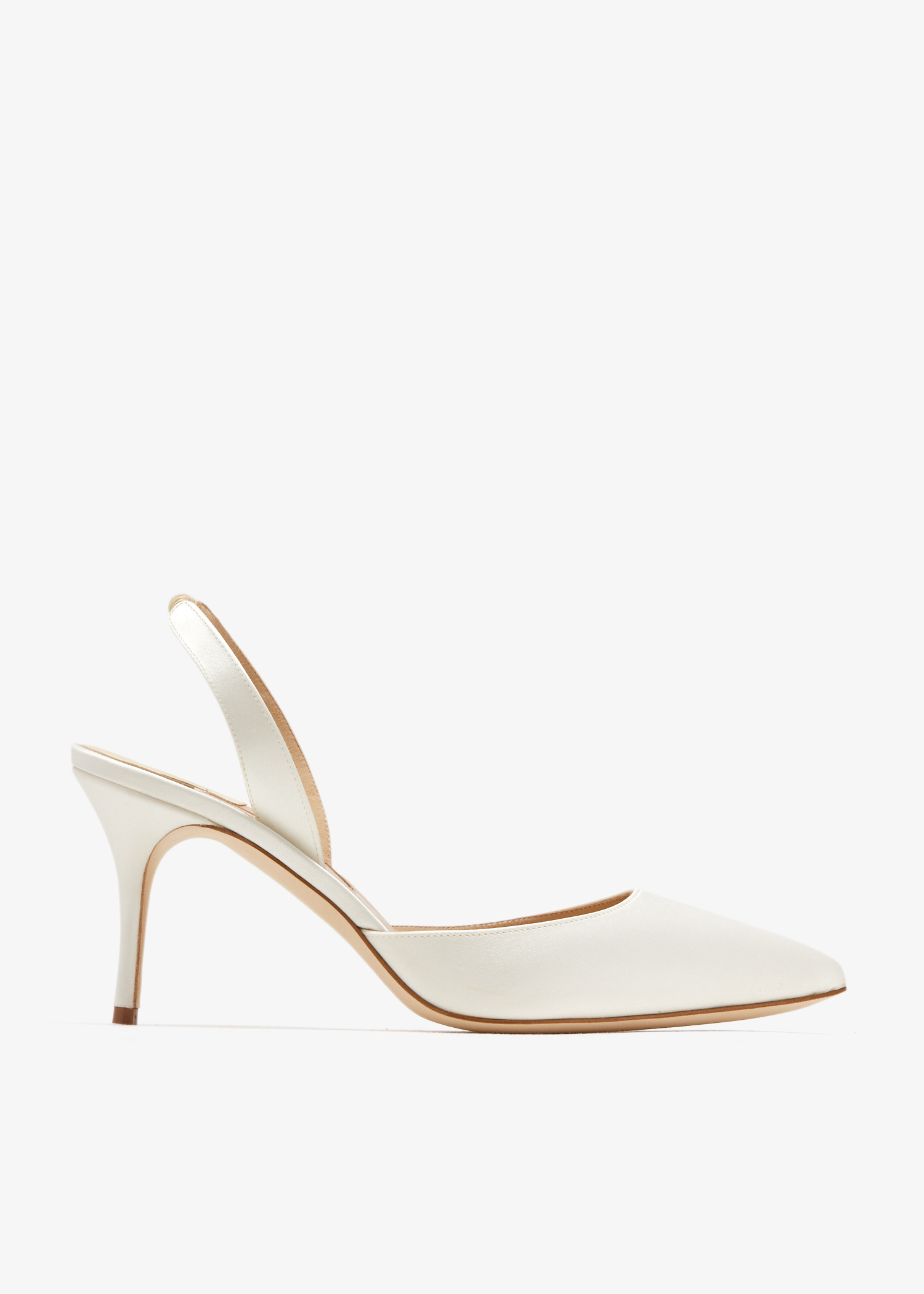 

Carolyne slingback pumps, White