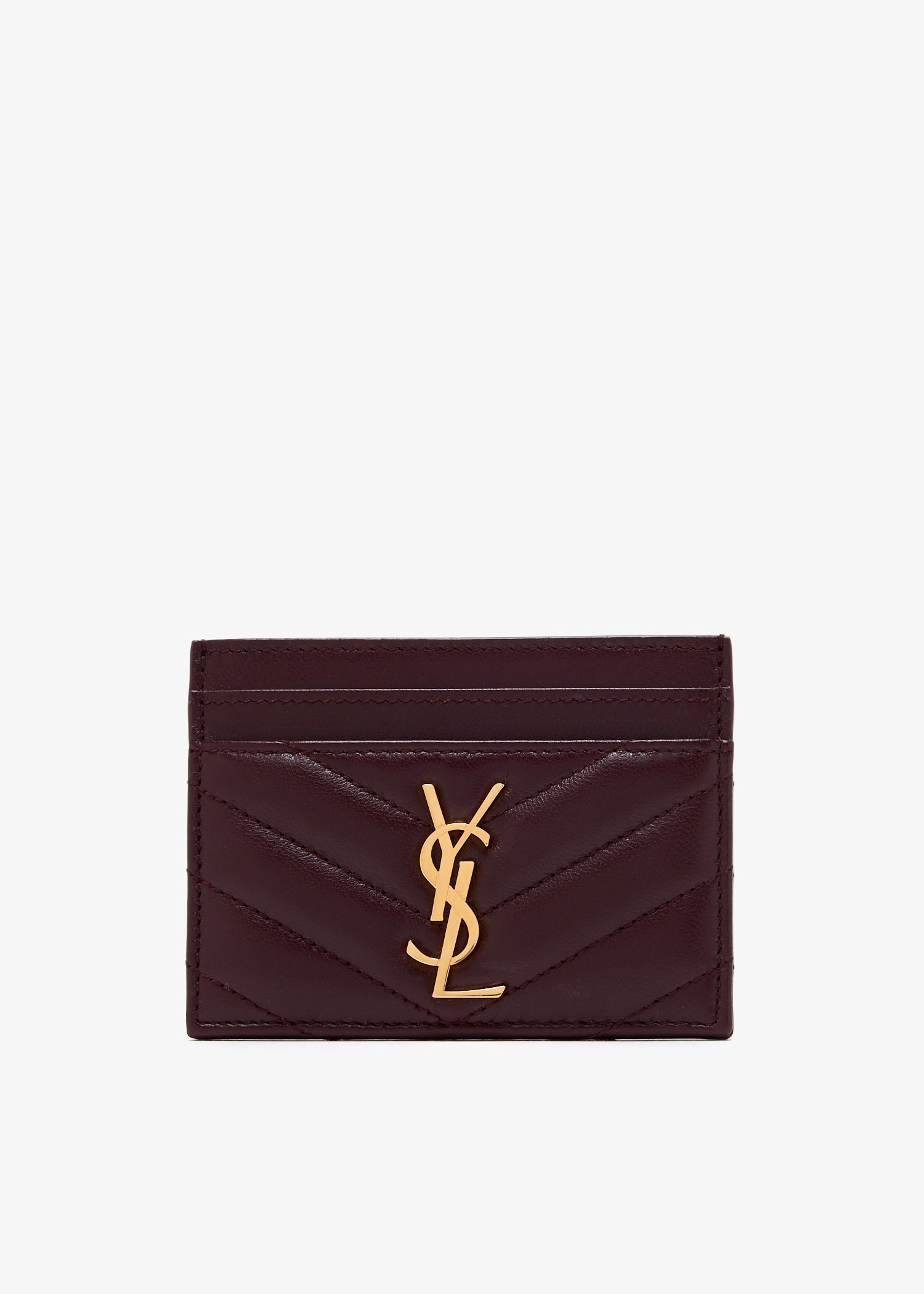 

Cassandre card case, Burgundy