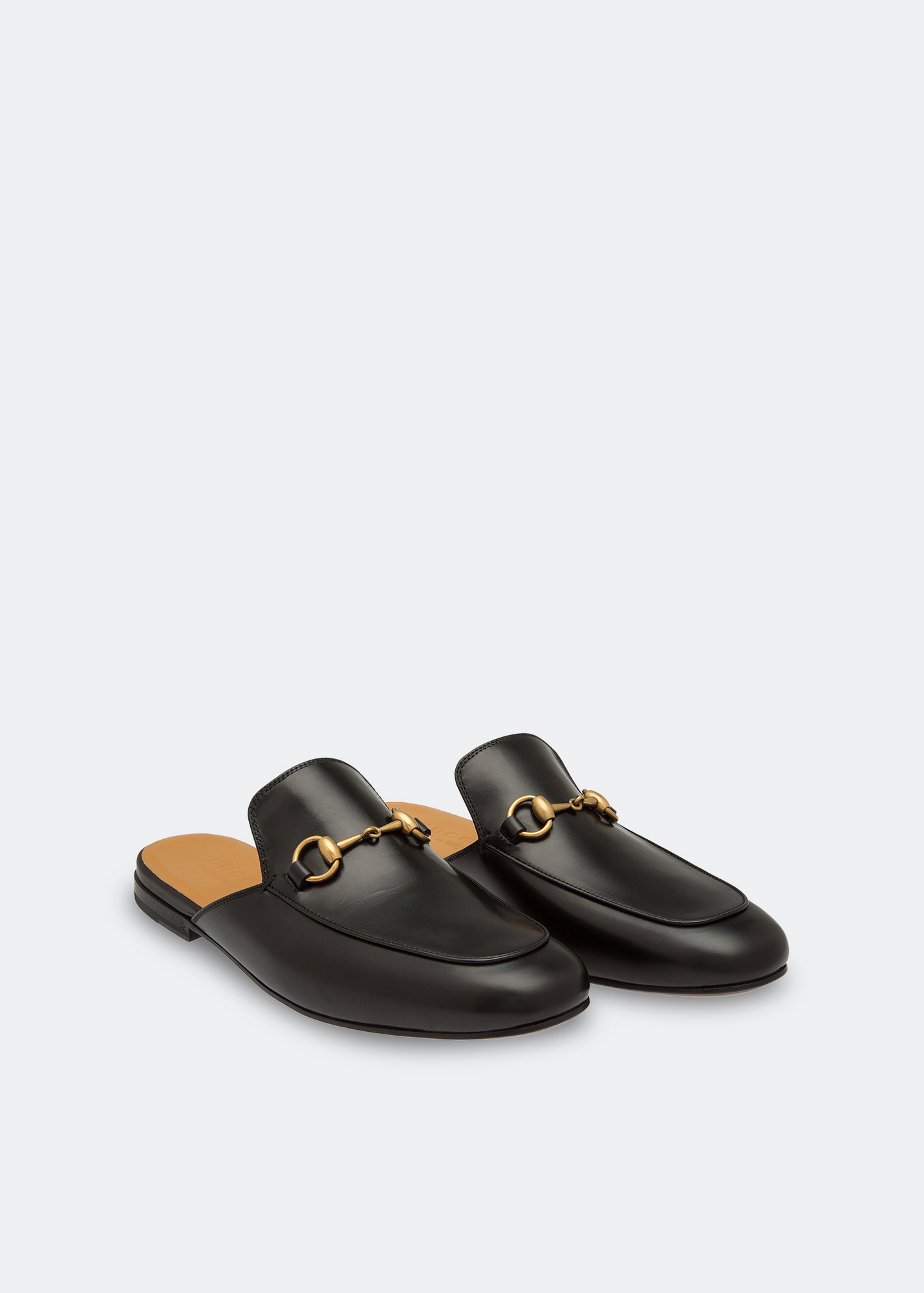

Kings backless loafers, Black