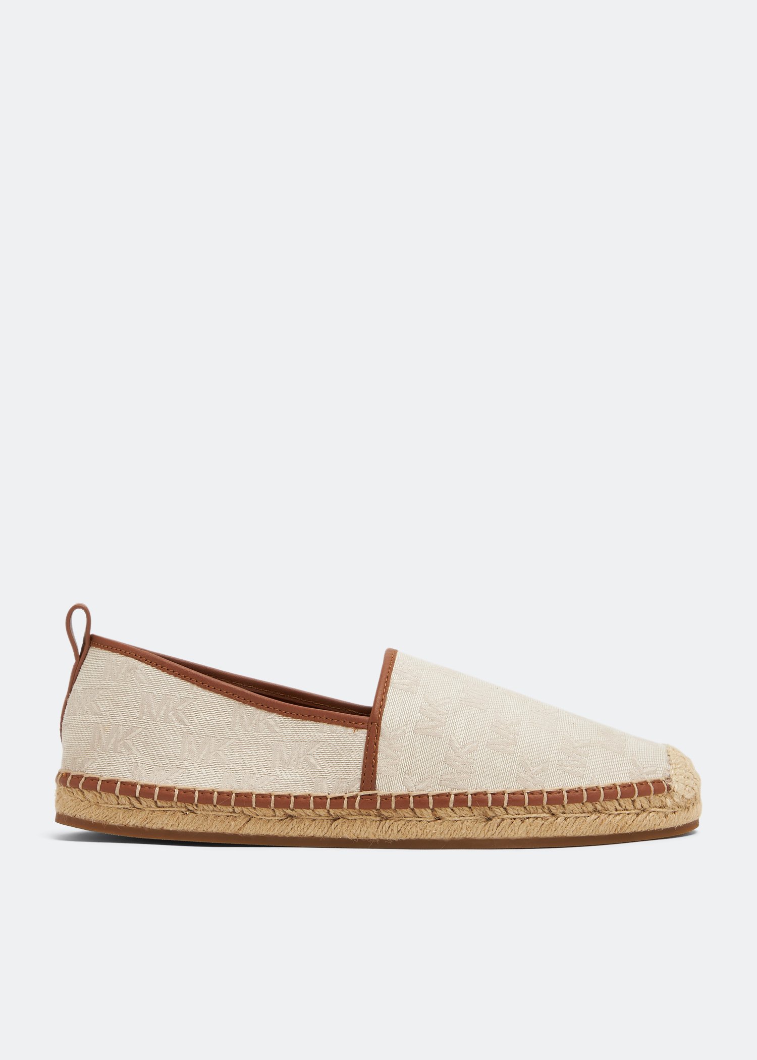 

Owen logo jacquard espadrilles, Beige
