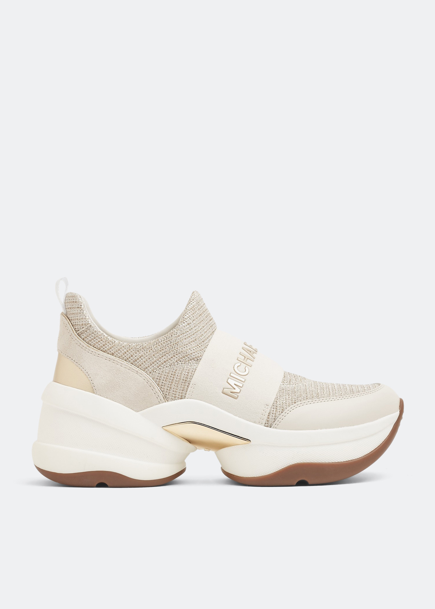 流行り の ブランド  sneakers slip-on Olympia Kors Michael for in Beige - Women その他