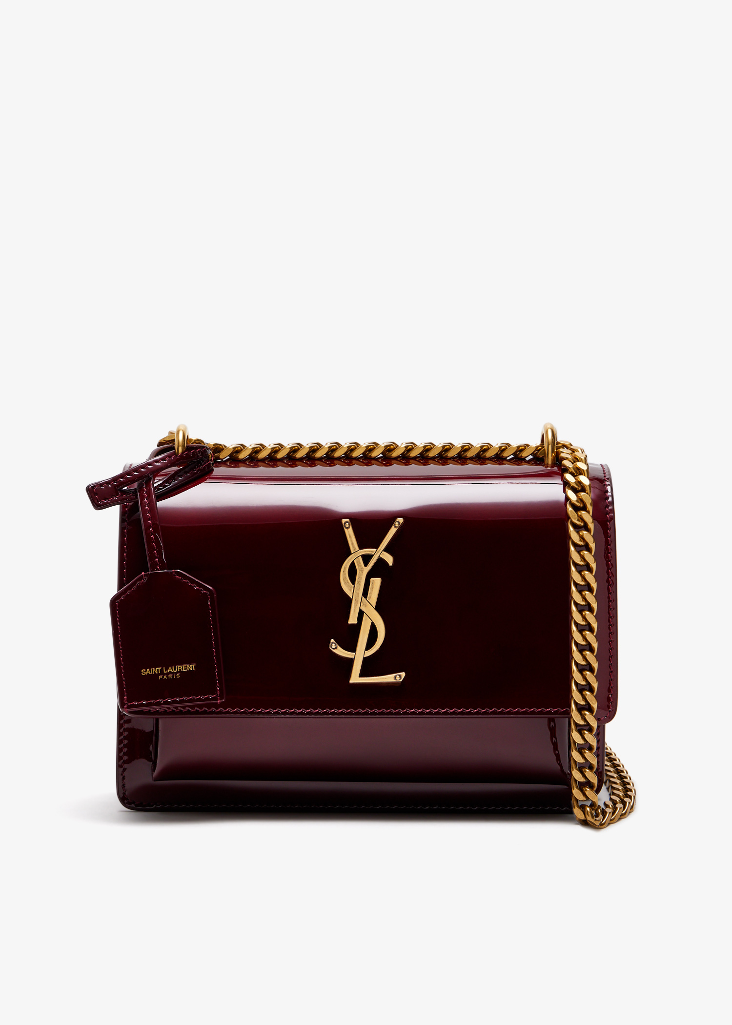 

Sunset small flap bag, Burgundy