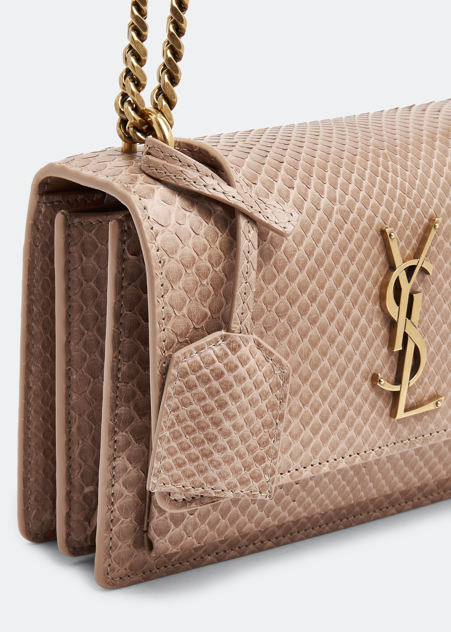 Saint Laurent Sunset small chain bag for Women Beige in UAE
