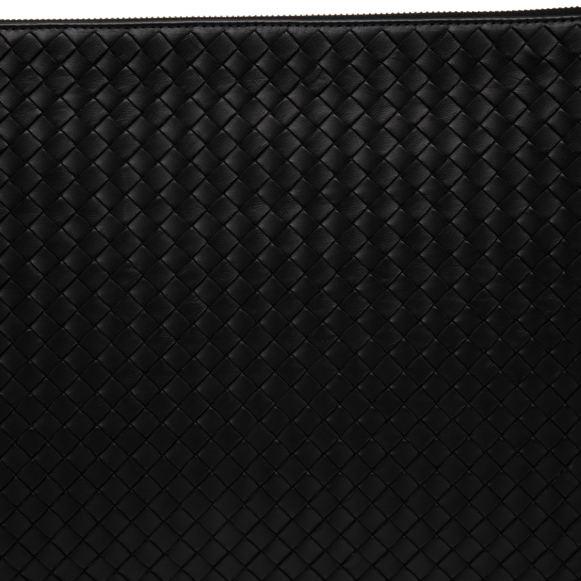 

Intrecciato pouch, Black