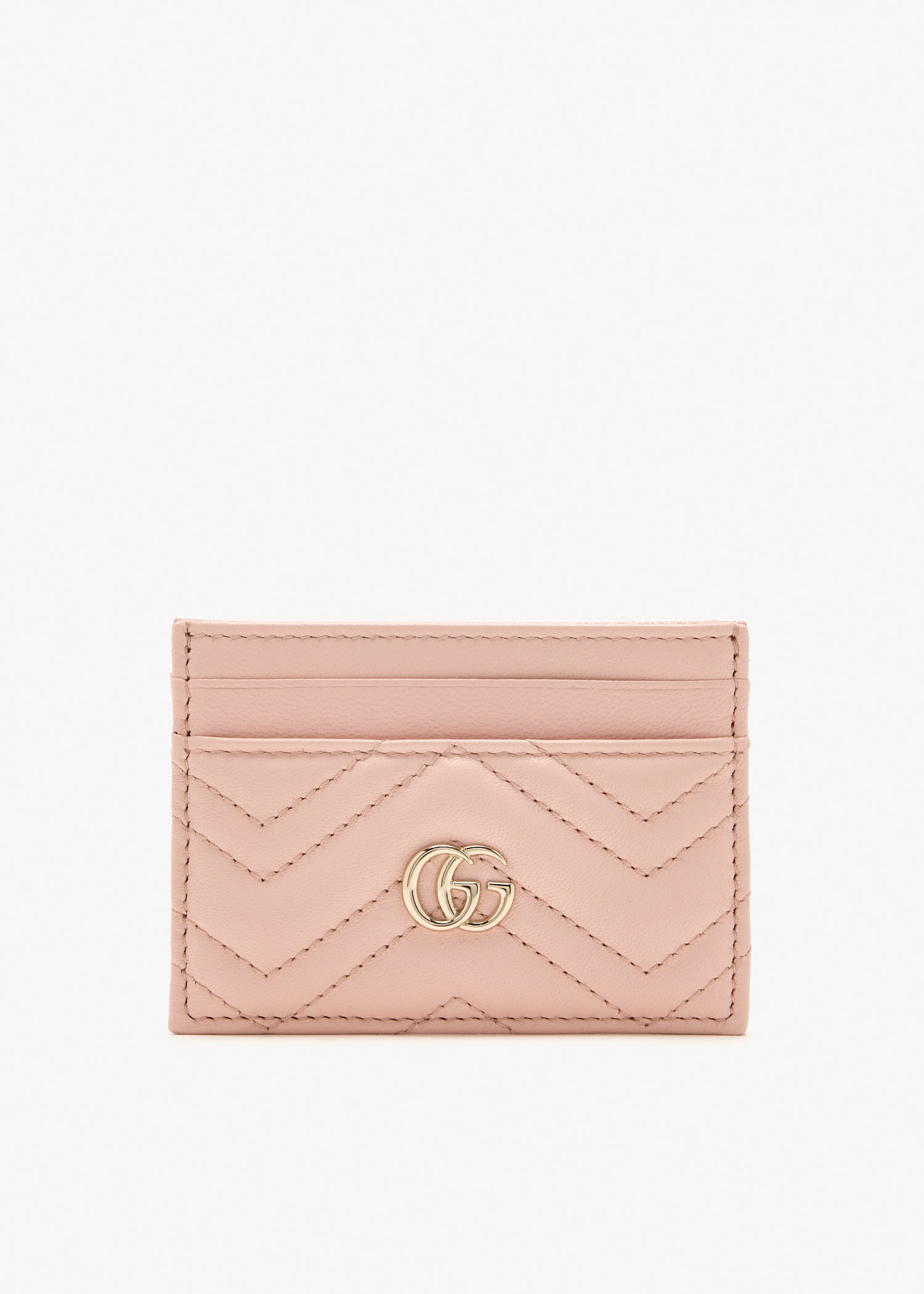 

GG Marmont card case, Pink