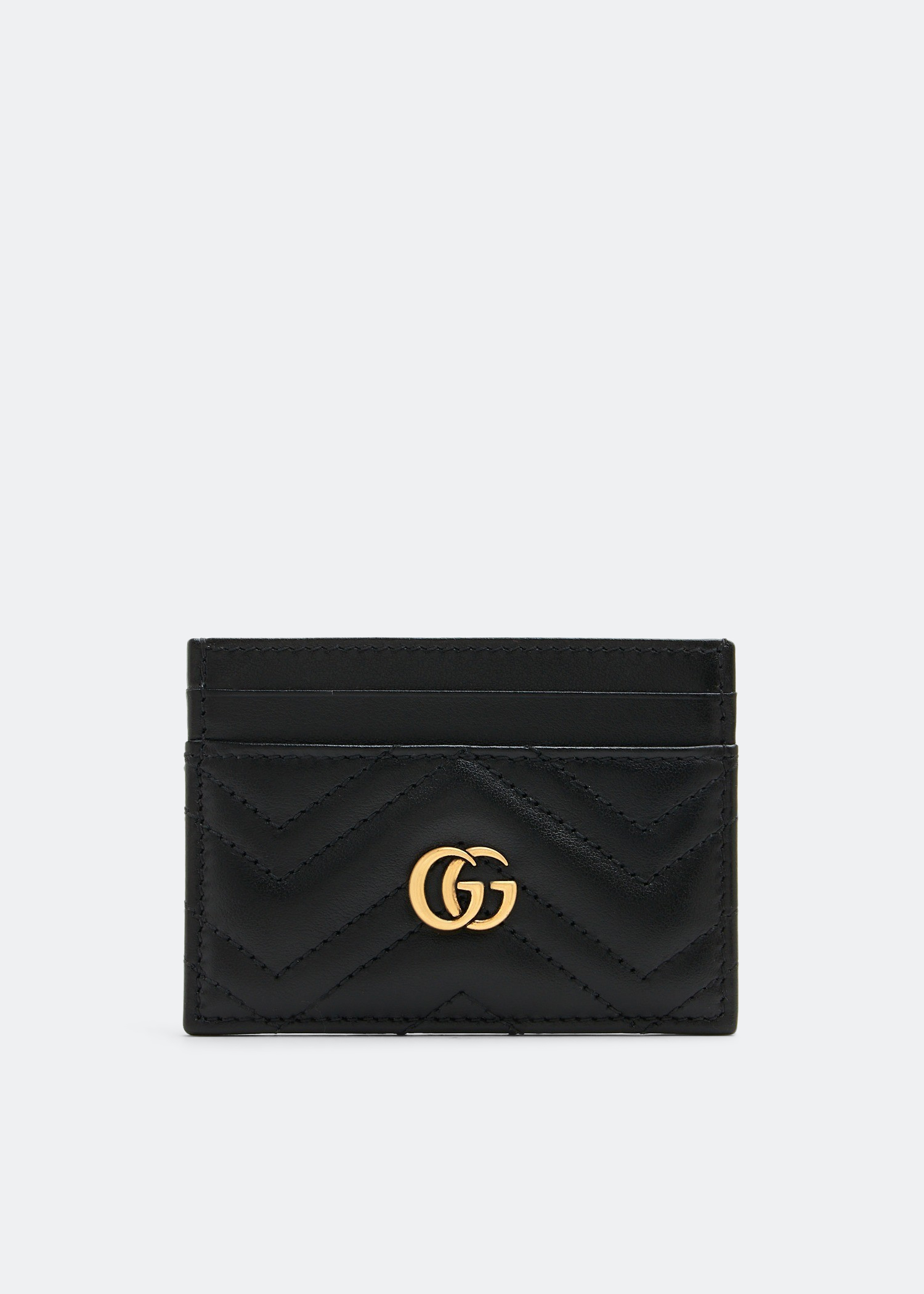 

GG Marmont cardholder, Black