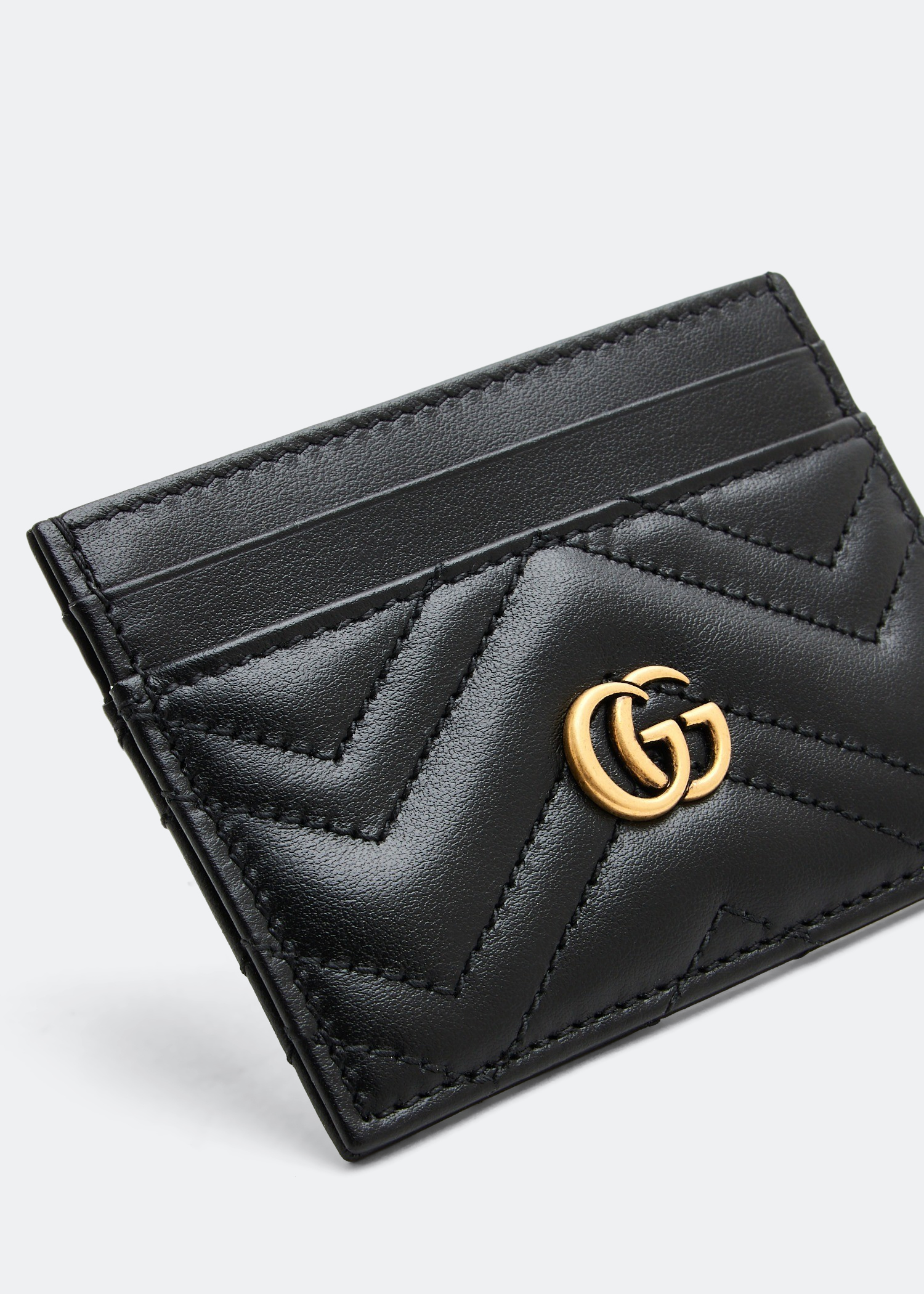 Gucci black clearance marmont card holder