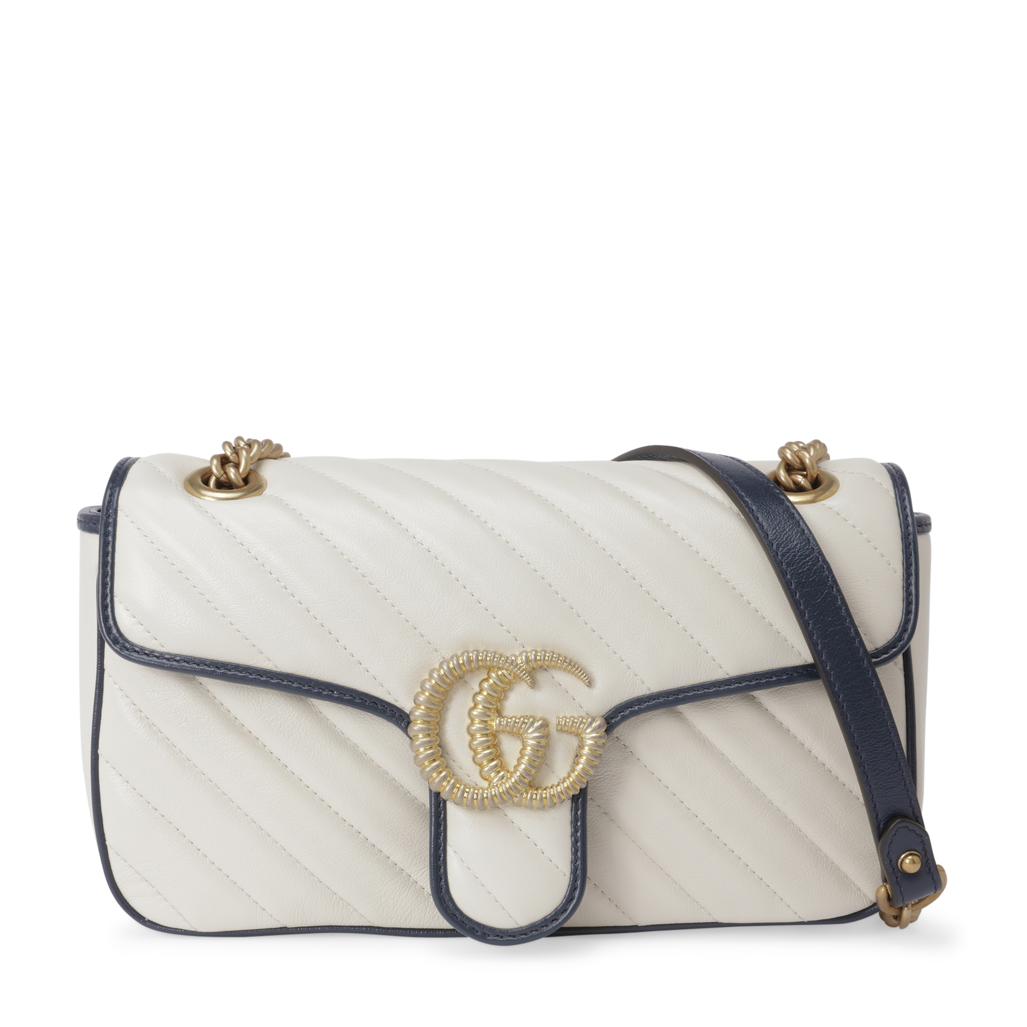 Gucci GG Marmont 2 bag for Women - White in UAE | Level Shoes