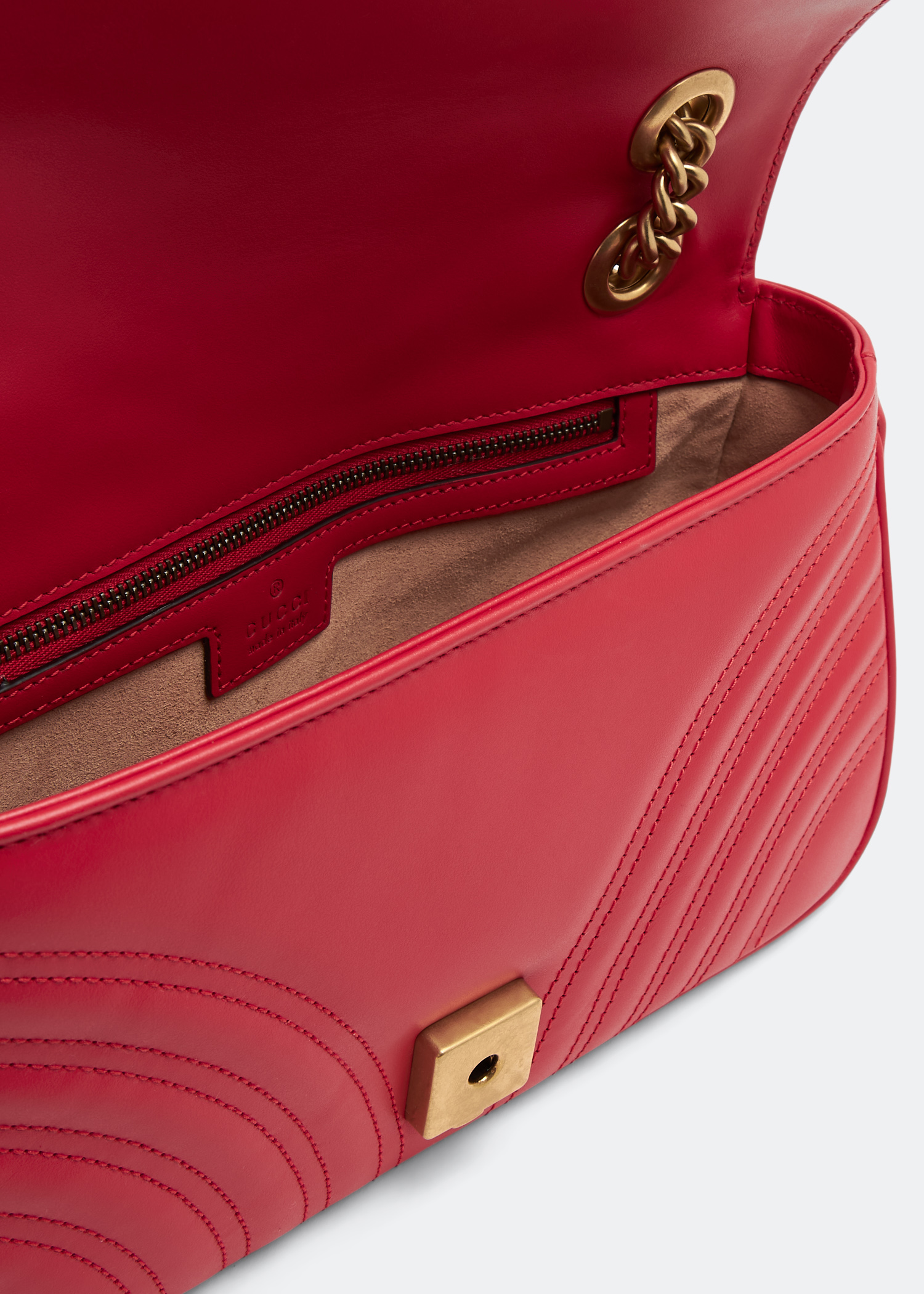 Gucci GG Marmont Matelasse shoulder bag for Women Red in UAE Level Shoes
