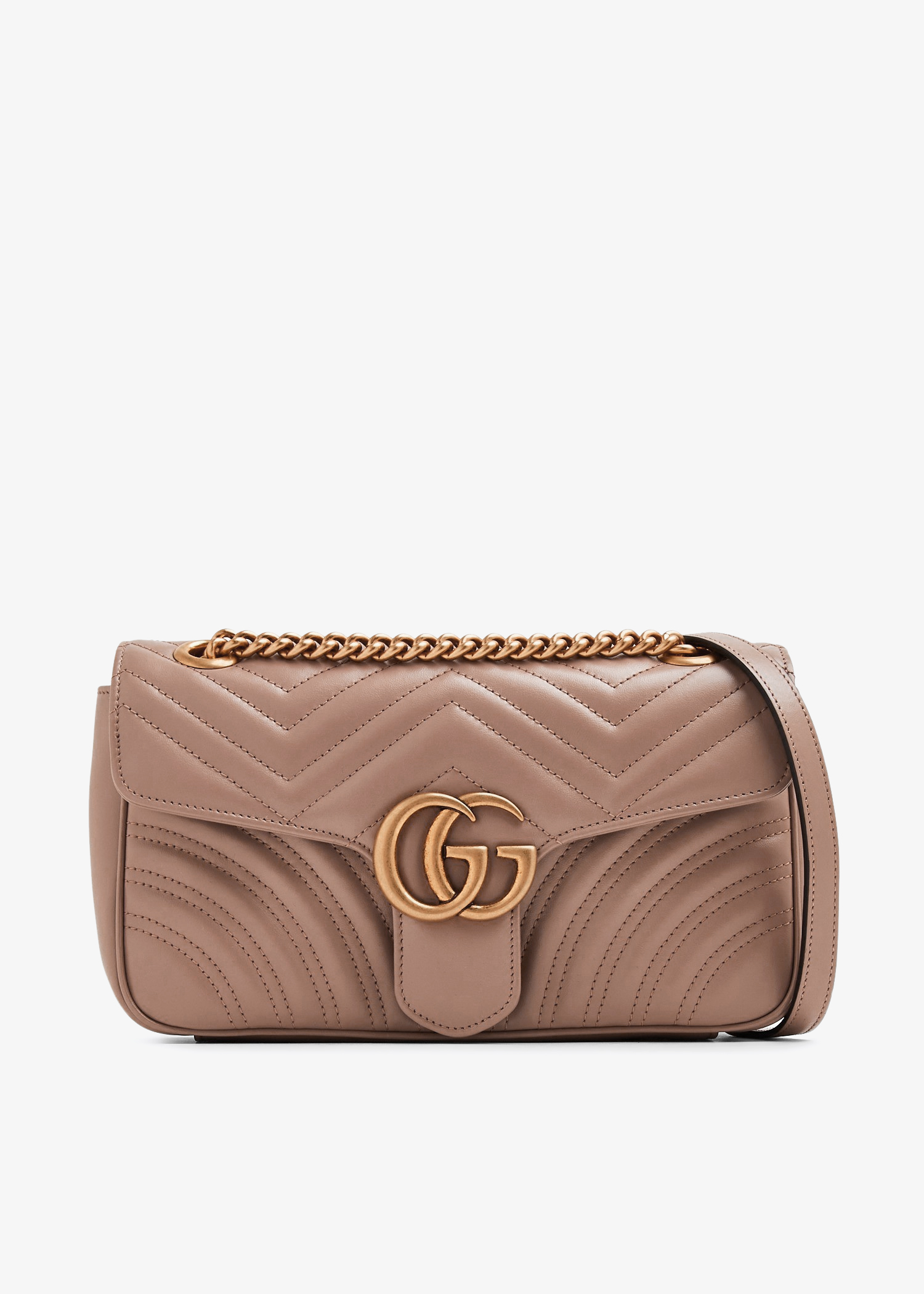 Gucci GG Marmont small shoulder bag for Women Beige in UAE
