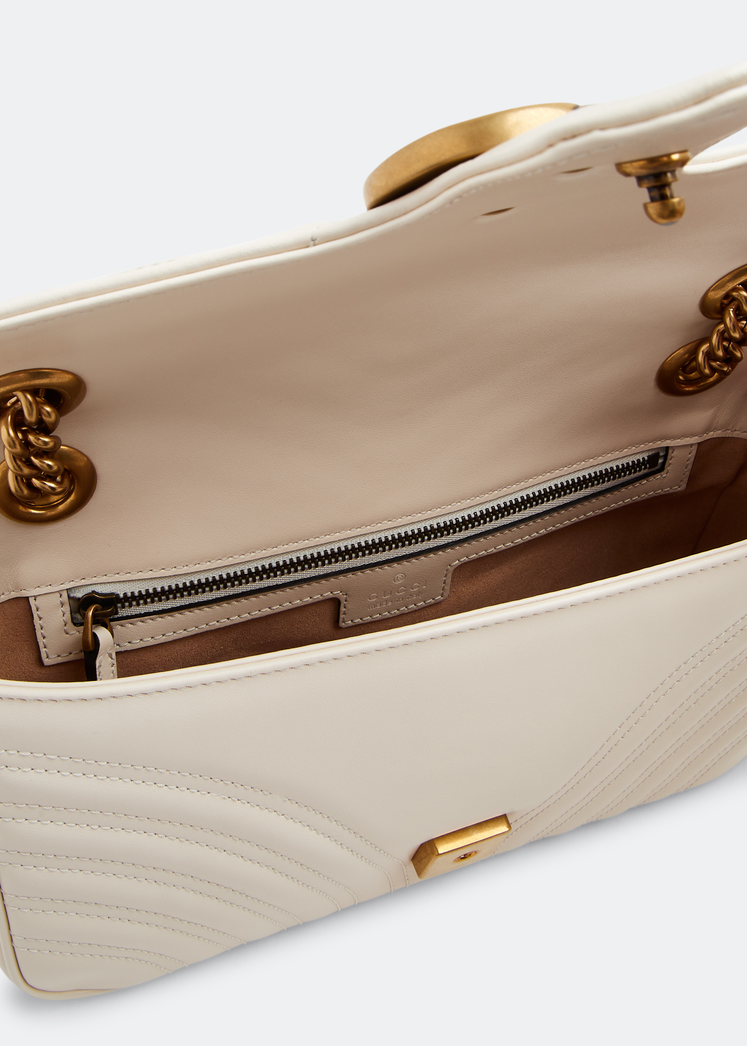 Gucci GG Marmont small shoulder bag for Women White in UAE Level Shoes