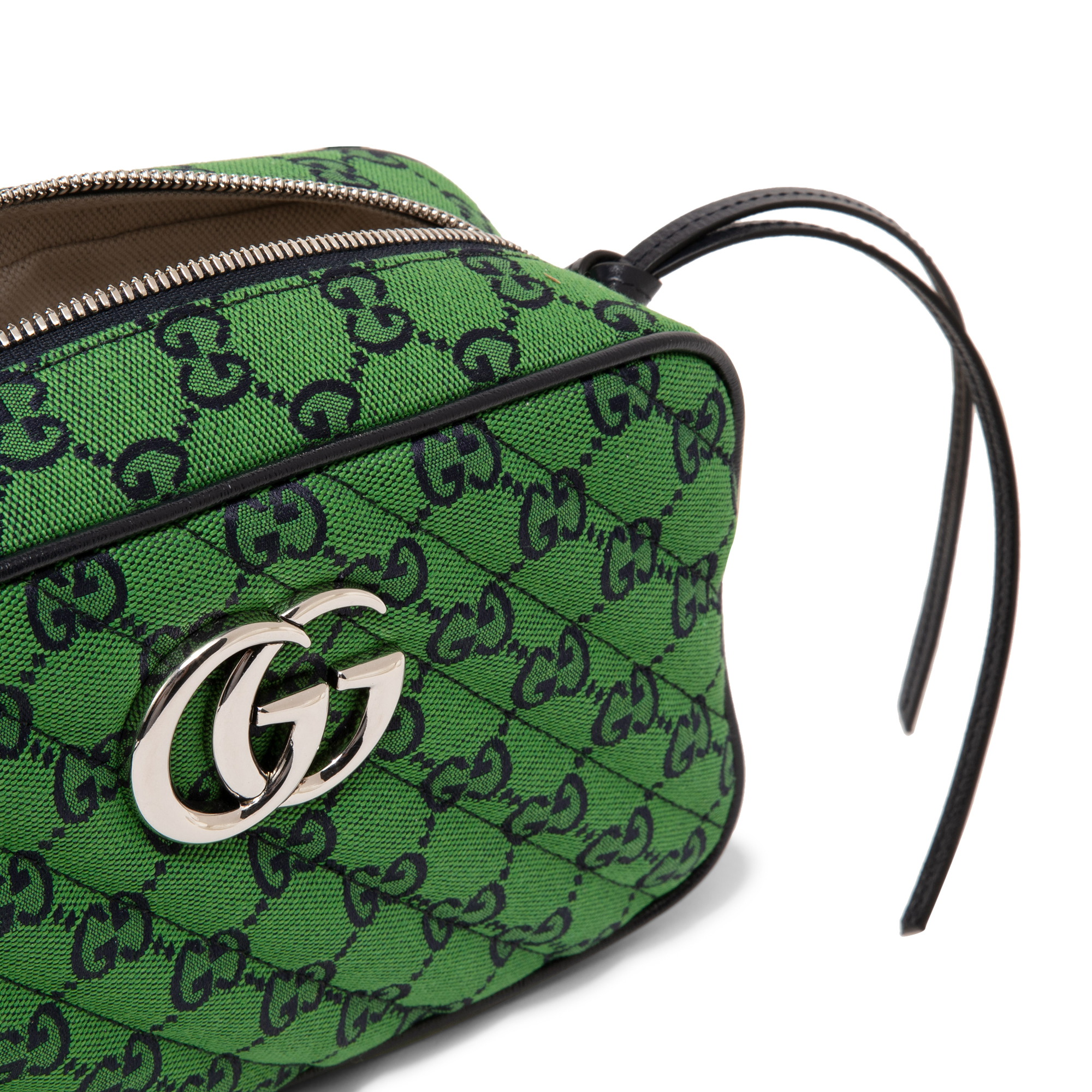 

GG Marmont 2. Matelassé shoulder bag, Green