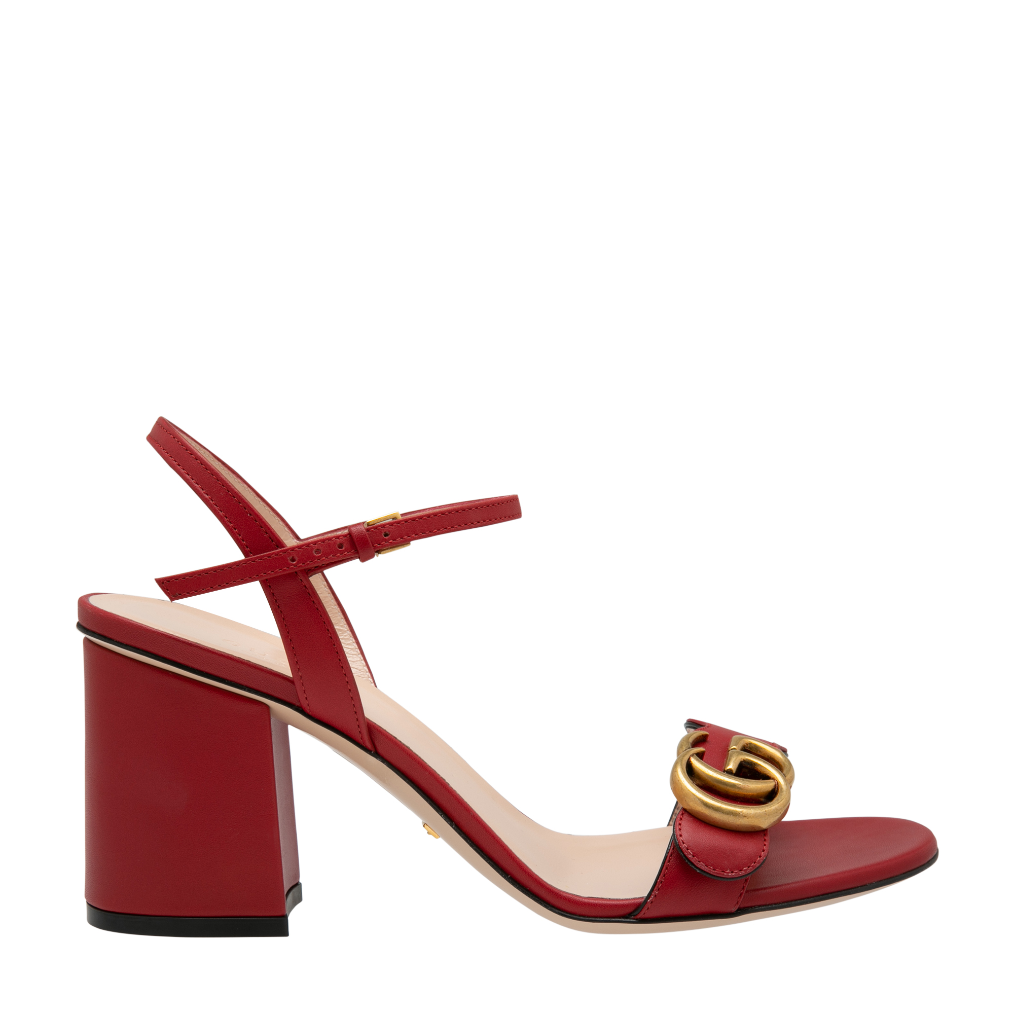 Gucci Marmont sandals for Women Red in UAE Level Shoes