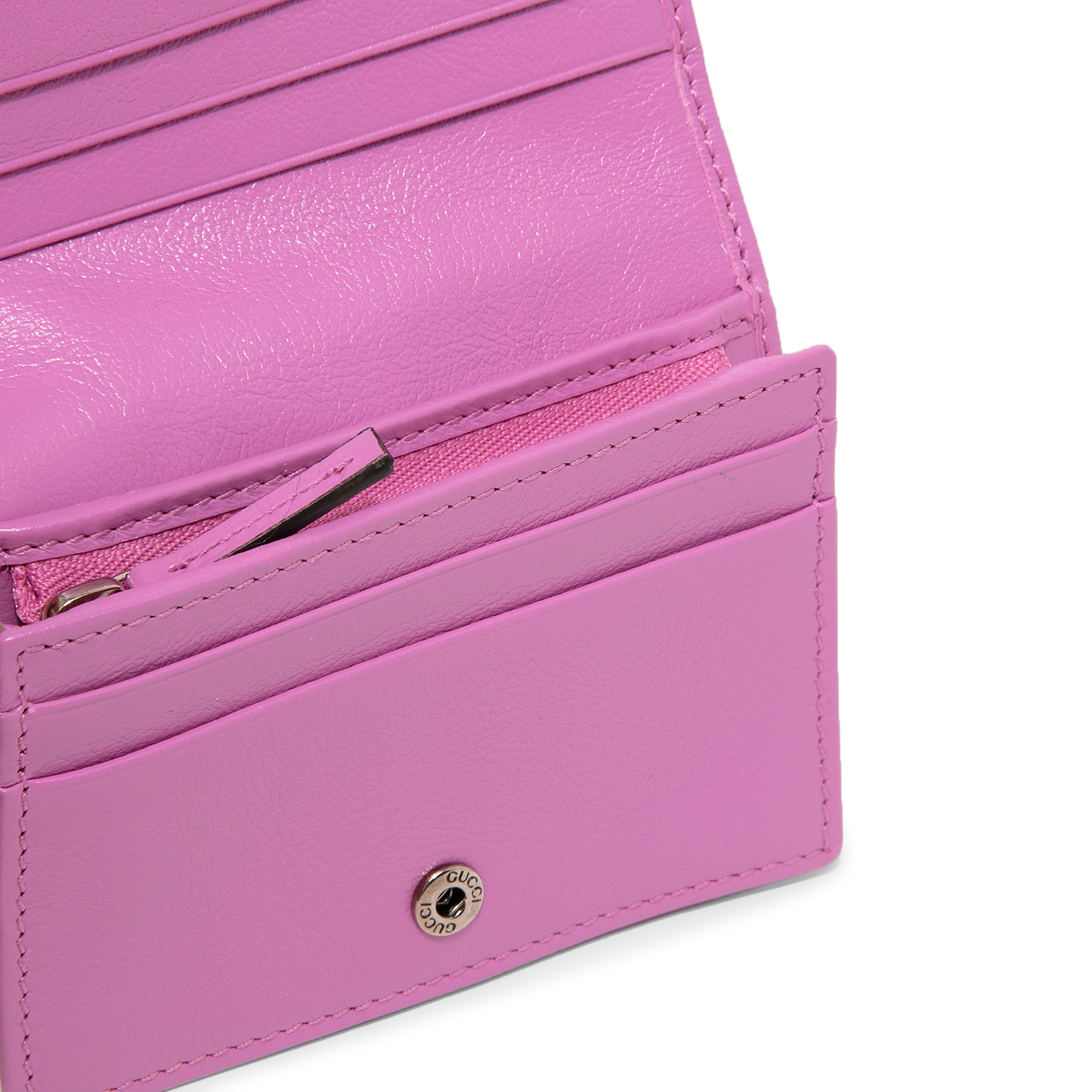 

GG Marmont 2. card case wallet, Green