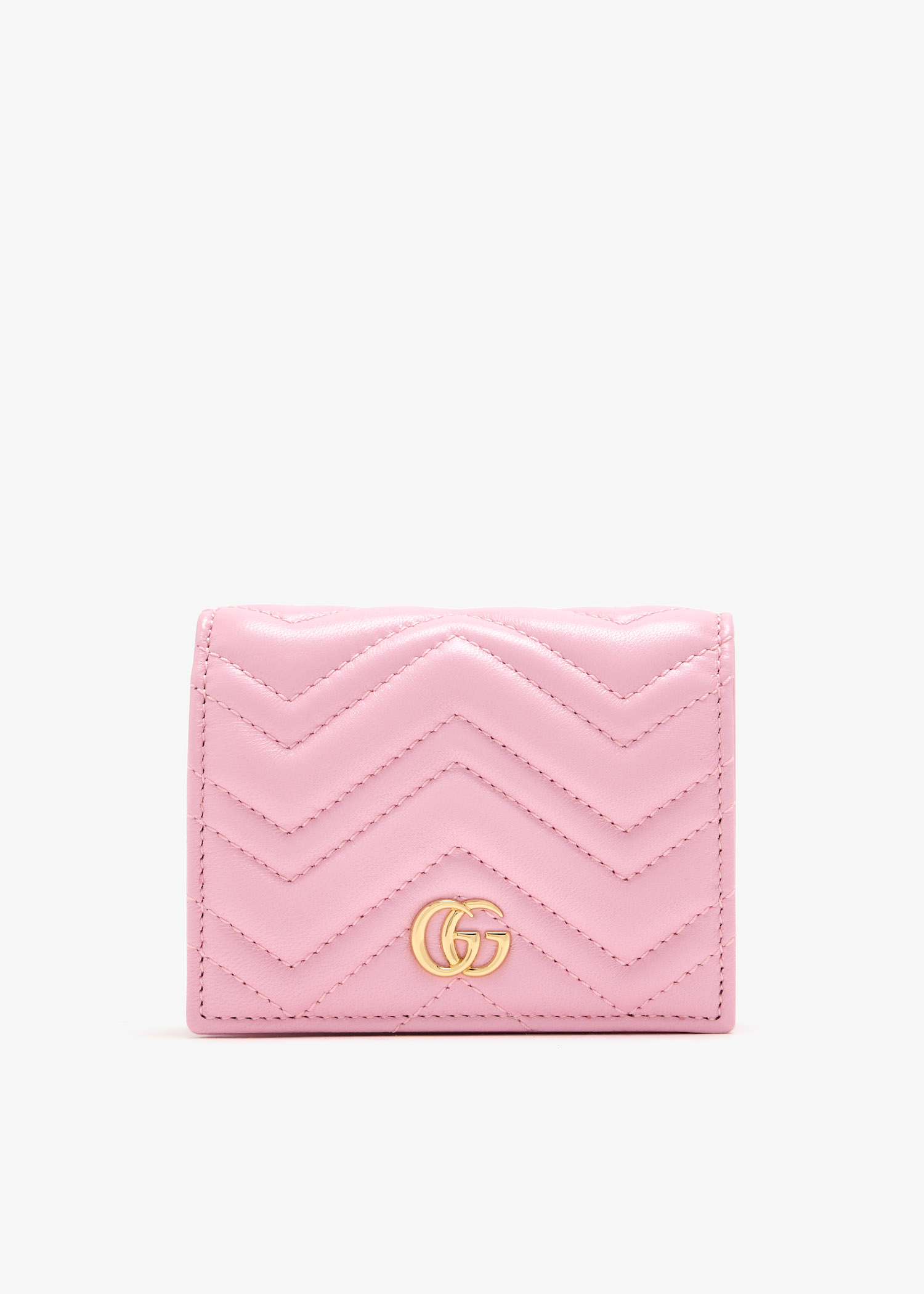 

GG Marmont small wallet, Pink