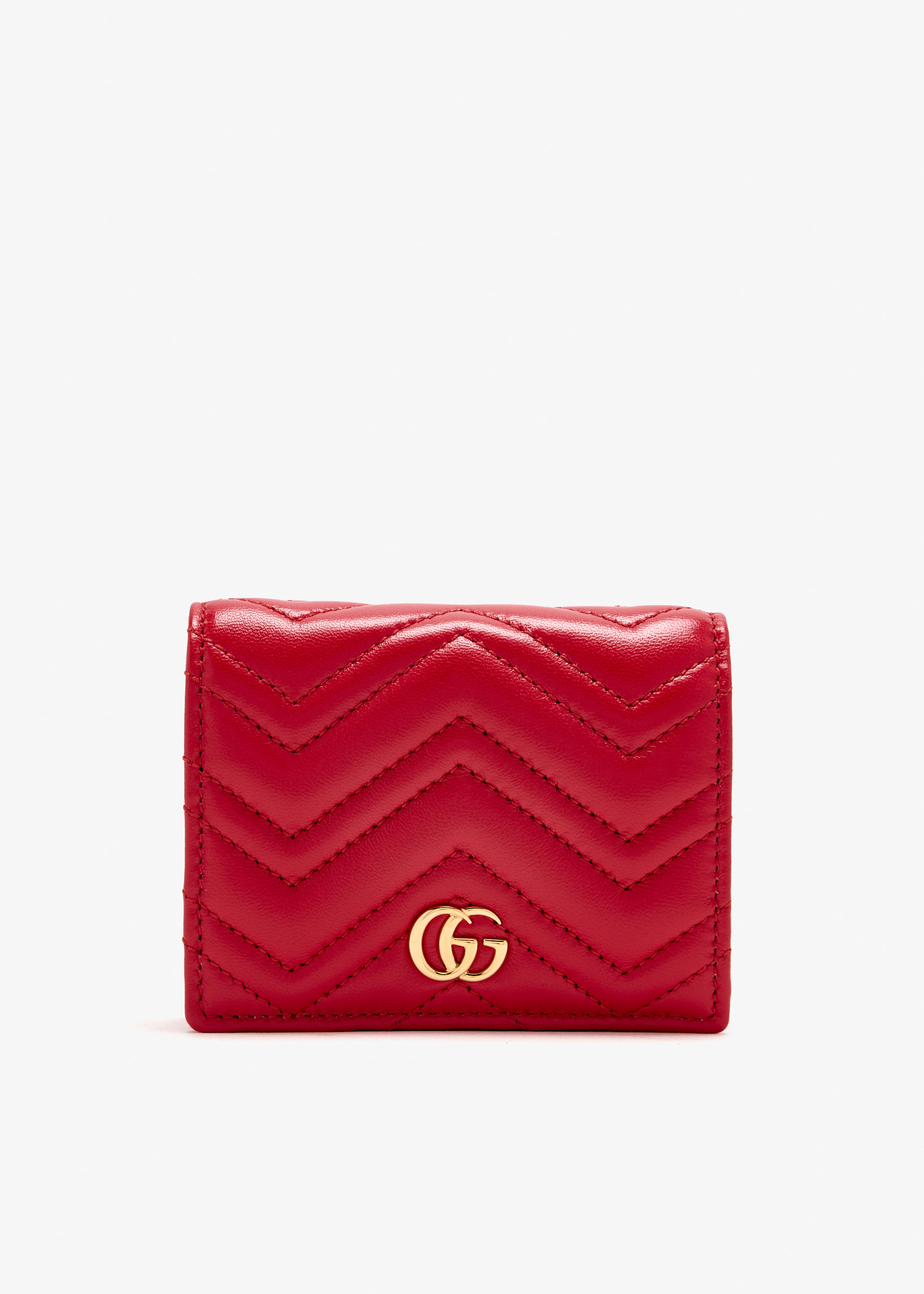 

GG Marmont small wallet, Red