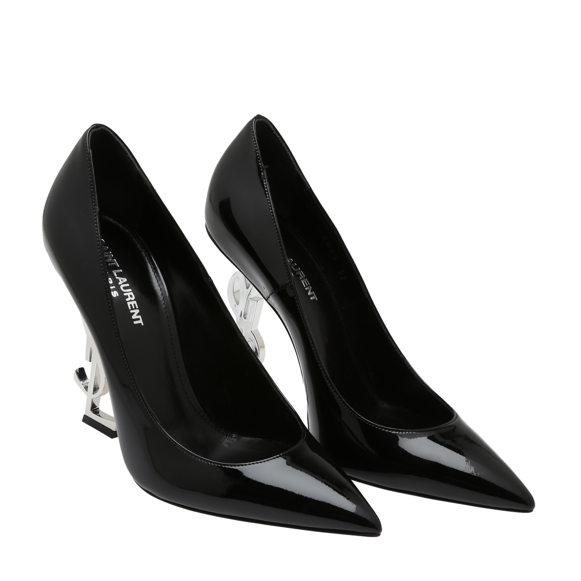 

Opyum patent leather pumps, Black