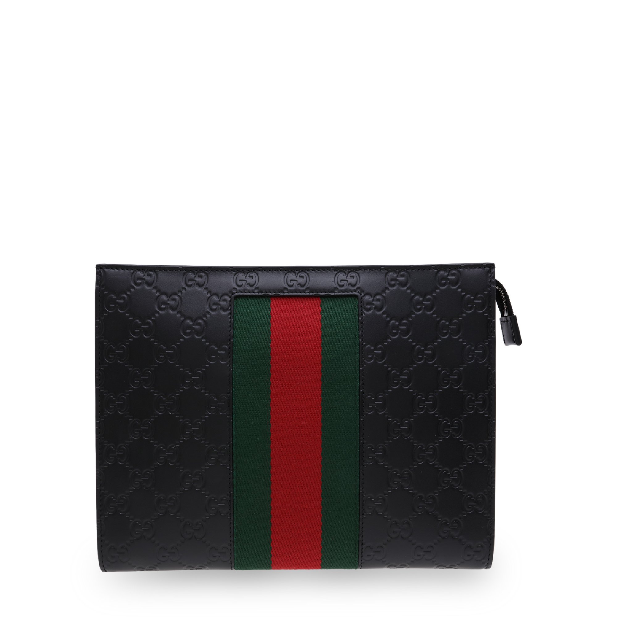 Gucci Signature Web pouch for Men Black in UAE Level Shoes
