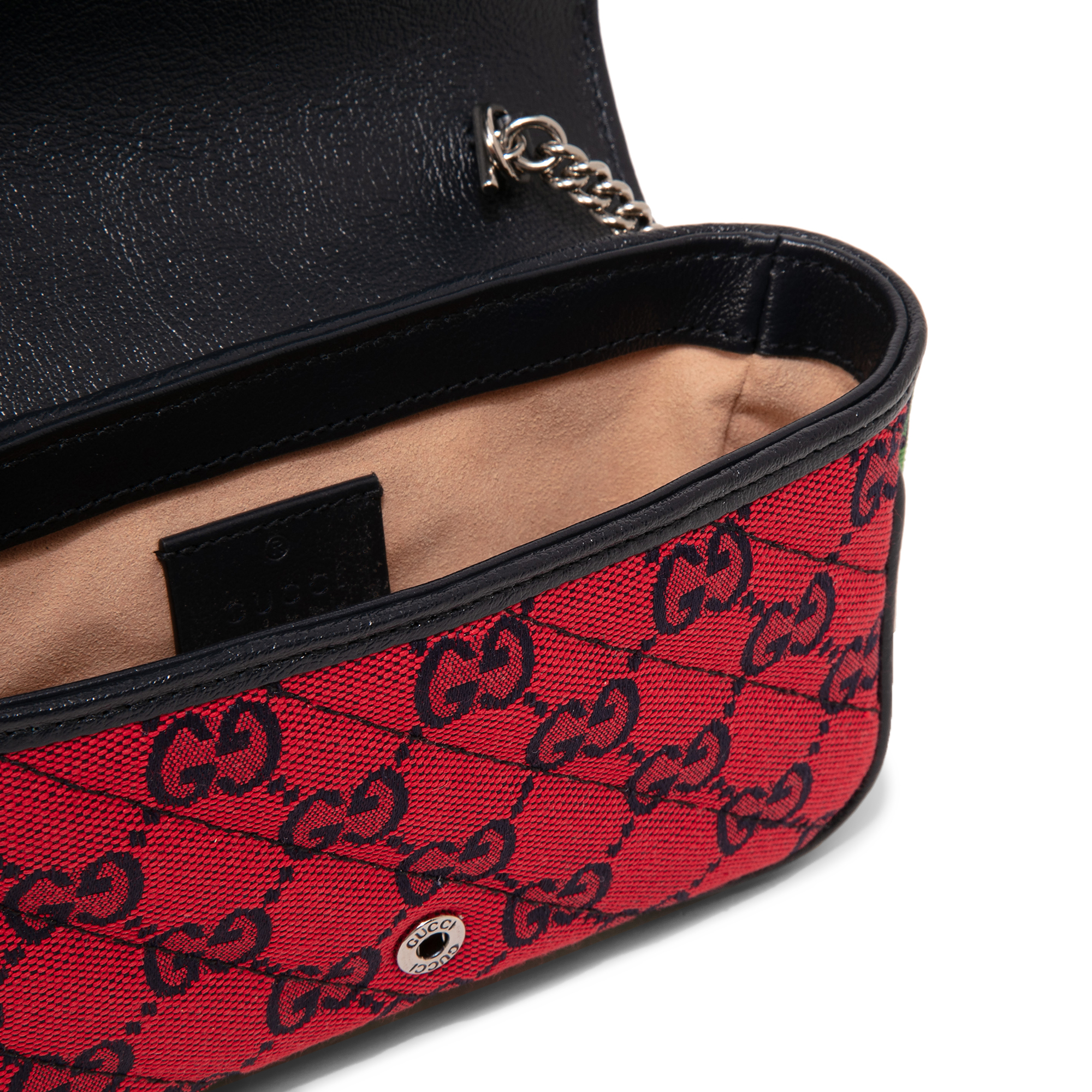 

GG Marmont super mini bag, Multi-coloured
