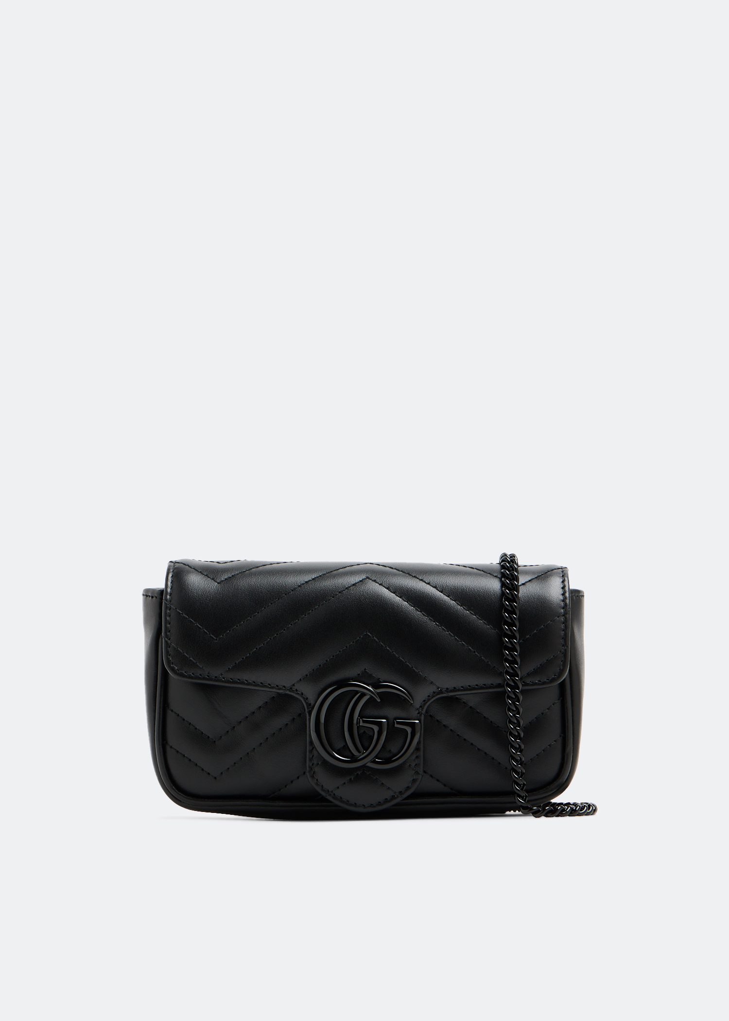 

GG Marmont super mini bag, Black