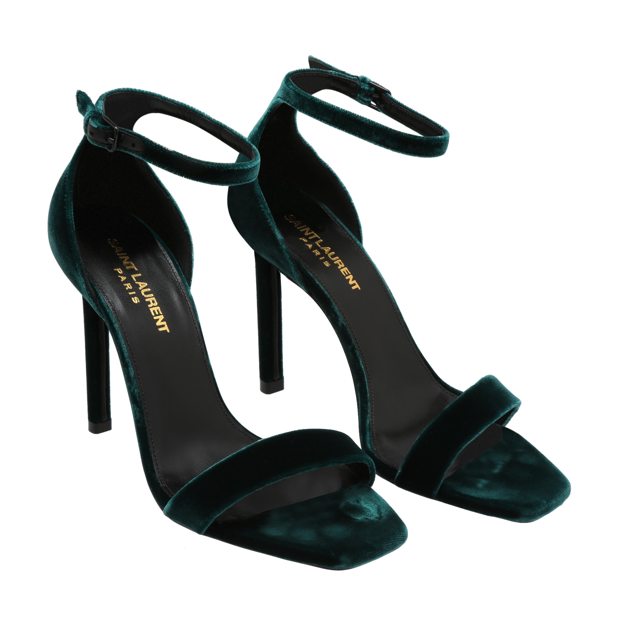 

Amber sandals, Green
