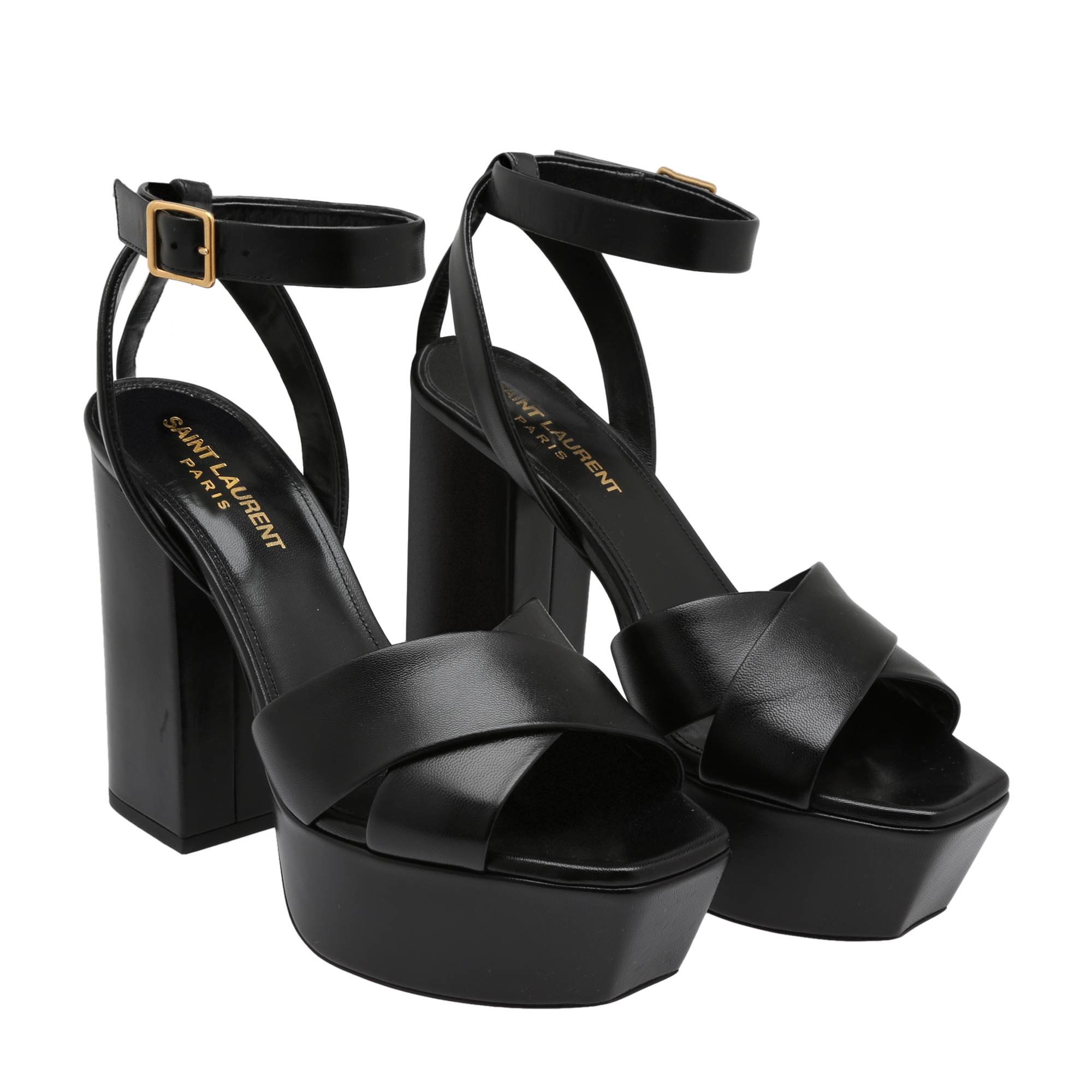 

Farrah platform sandals, Black