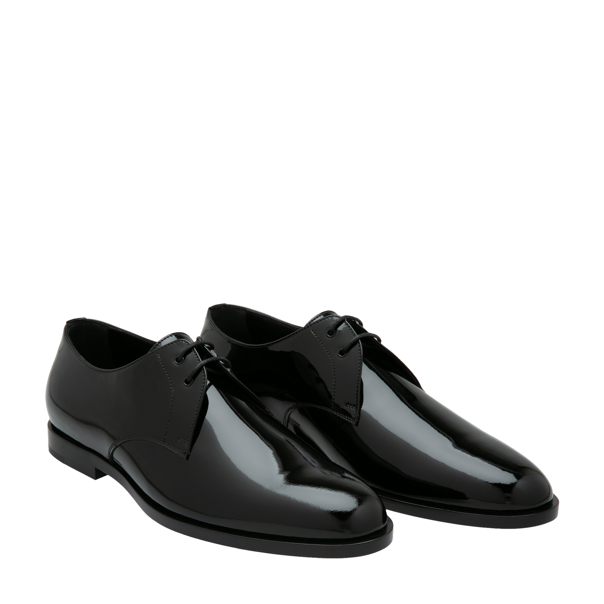 

Smoking derby lace-up shoes, Black
