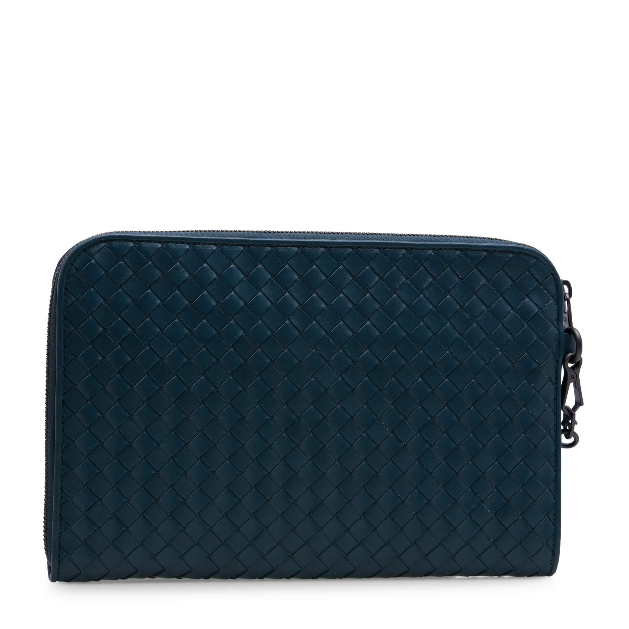 

Intrecciato document case, Blue