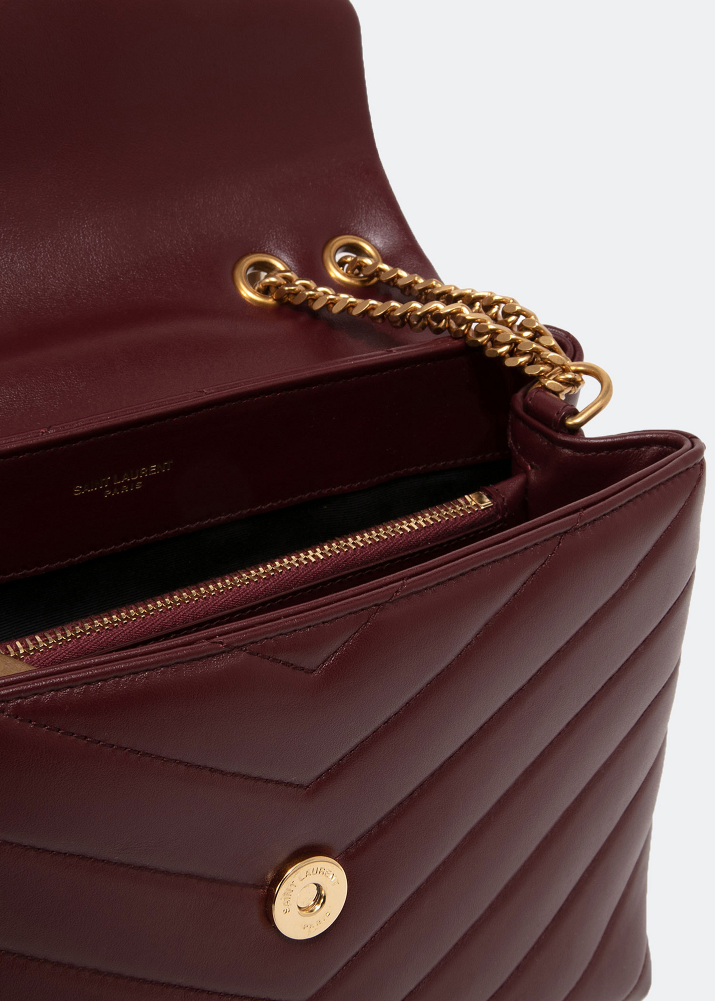 

Loulou small chain bag, Red