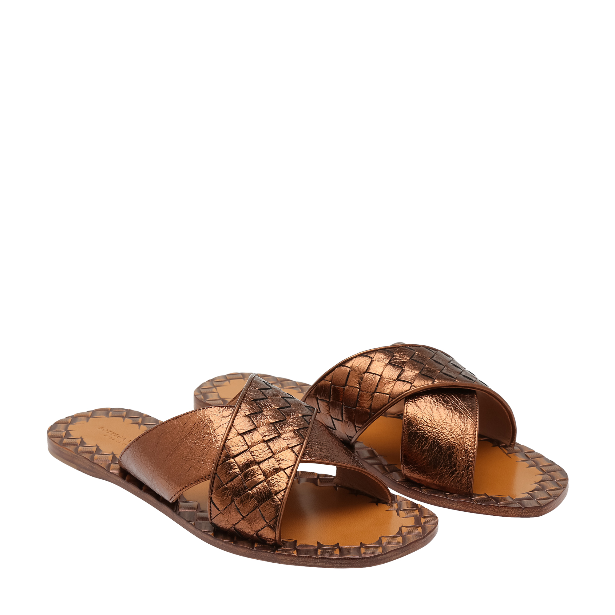

Ravello leather sandals, Brown