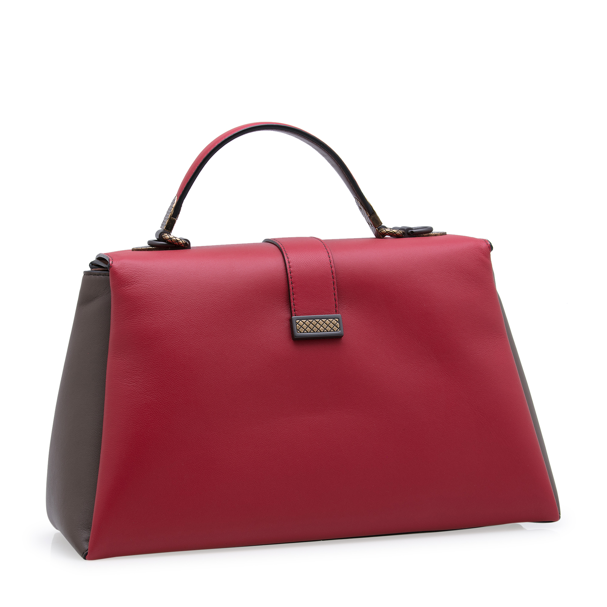 

Medium Piazza top-handle bag, Multi-coloured