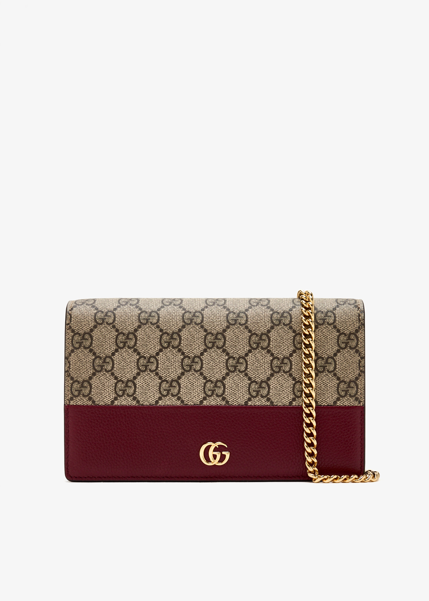 

GG Marmont mini chain bag, Printed