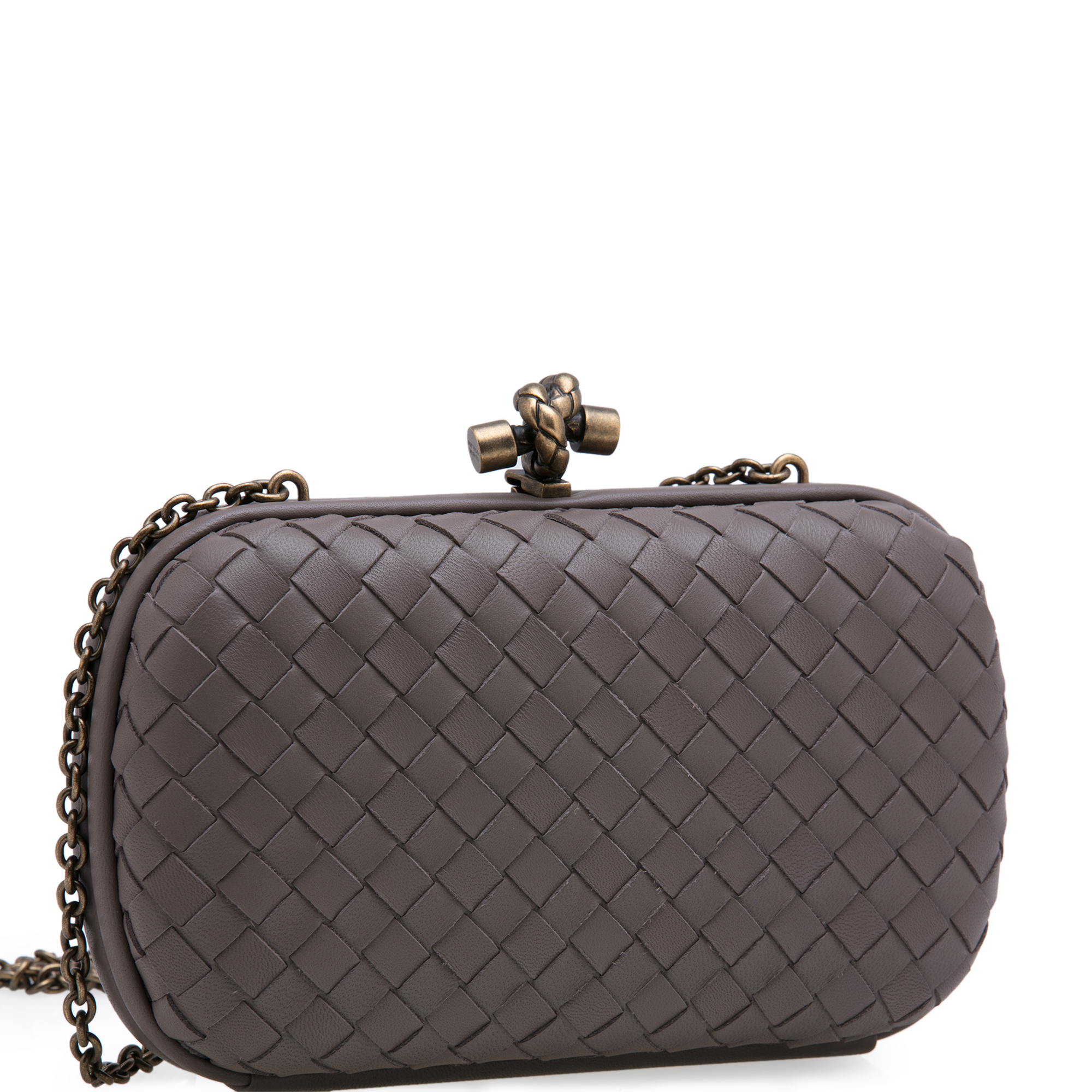 

Chain Knot clutch, Black