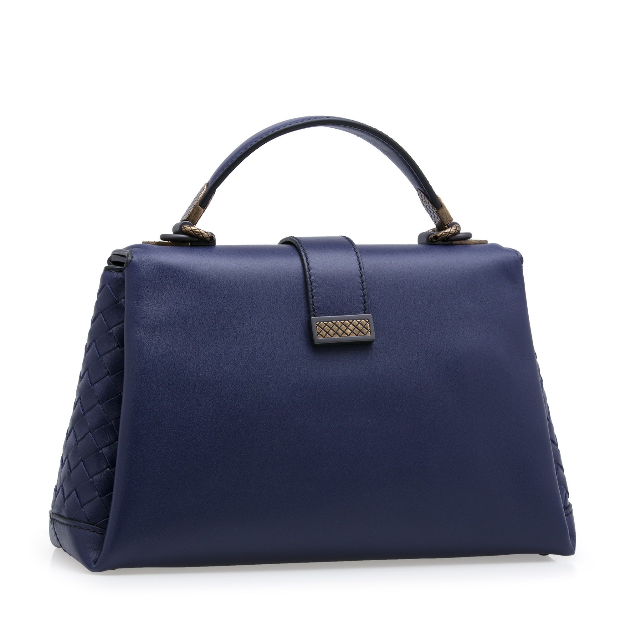 

Small Piazza top-handle bag, Black