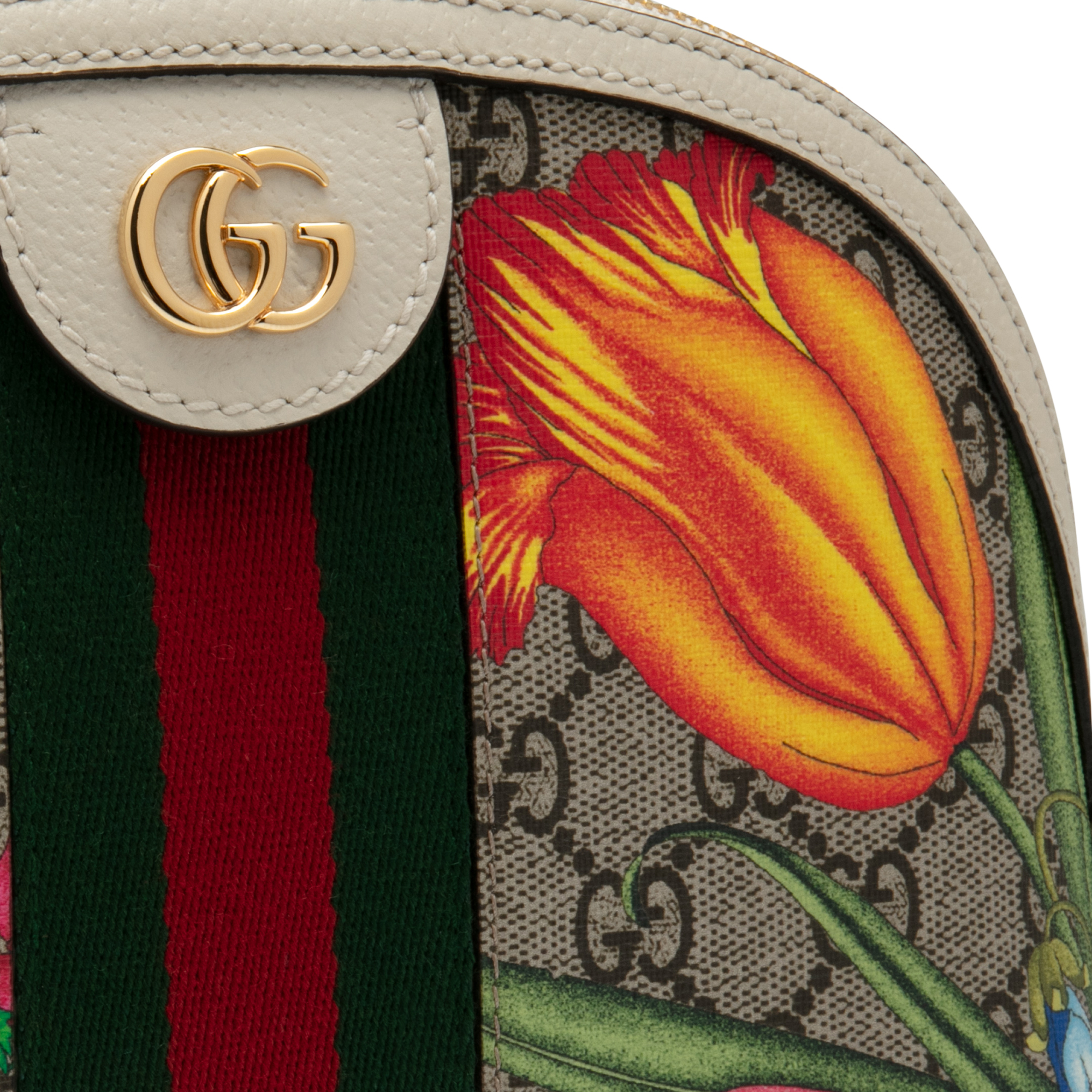 

Ophidia GG Flora small shoulder bag, Multi-coloured