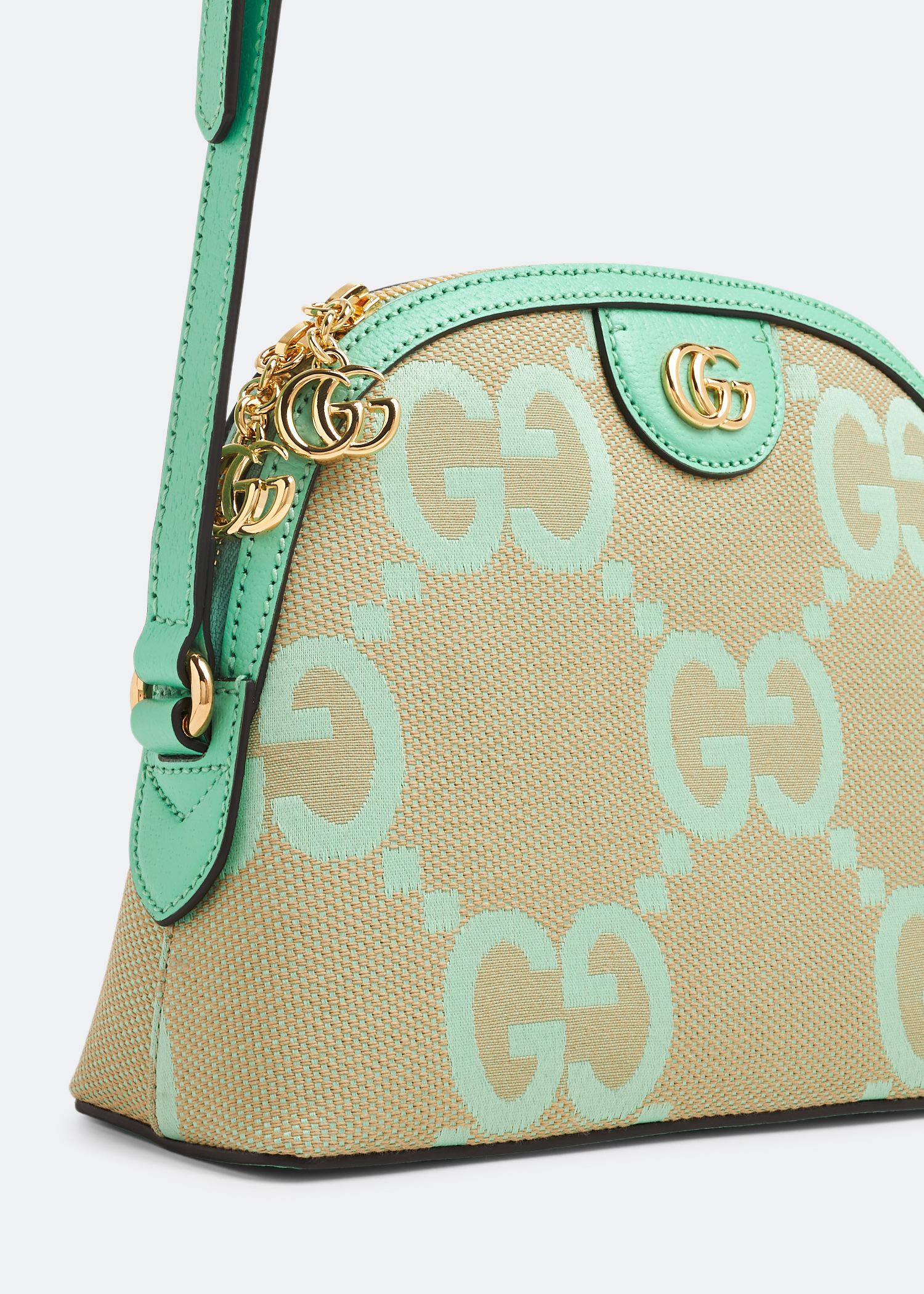 

Ophidia small jumbo GG shoulder bag, Beige