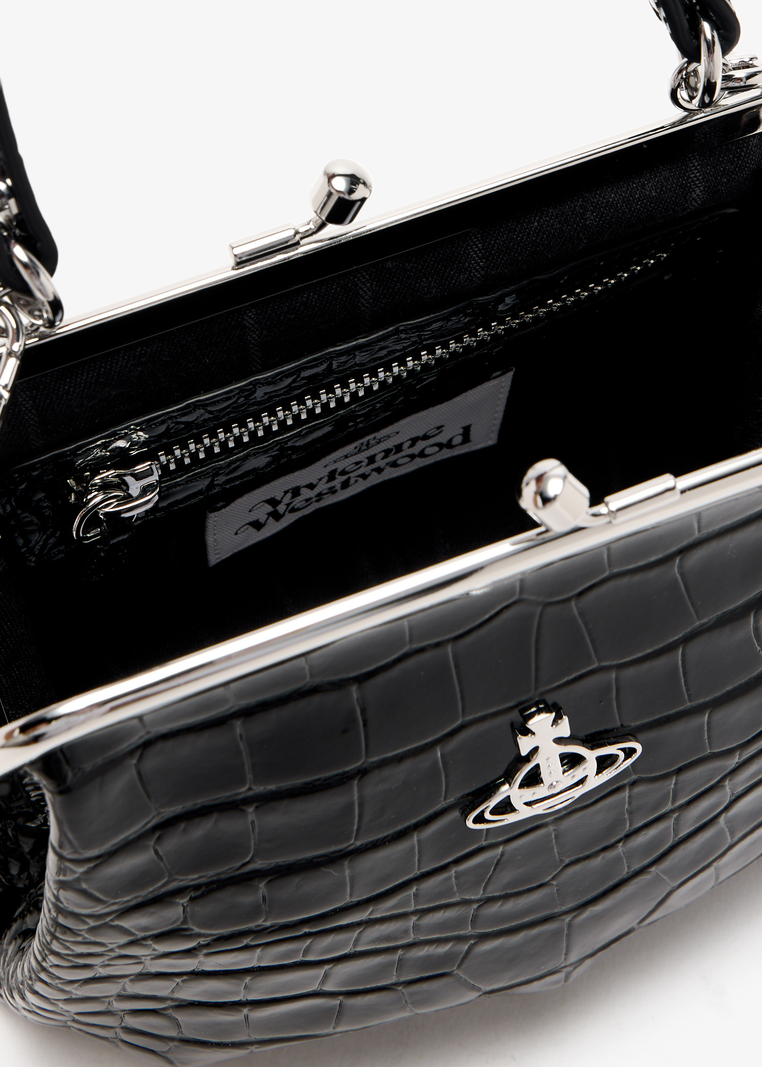 Vivienne Westwood Granny Frame purse for Women - Black in Vivienne Westwood Granny Frame purse for Women - Black in