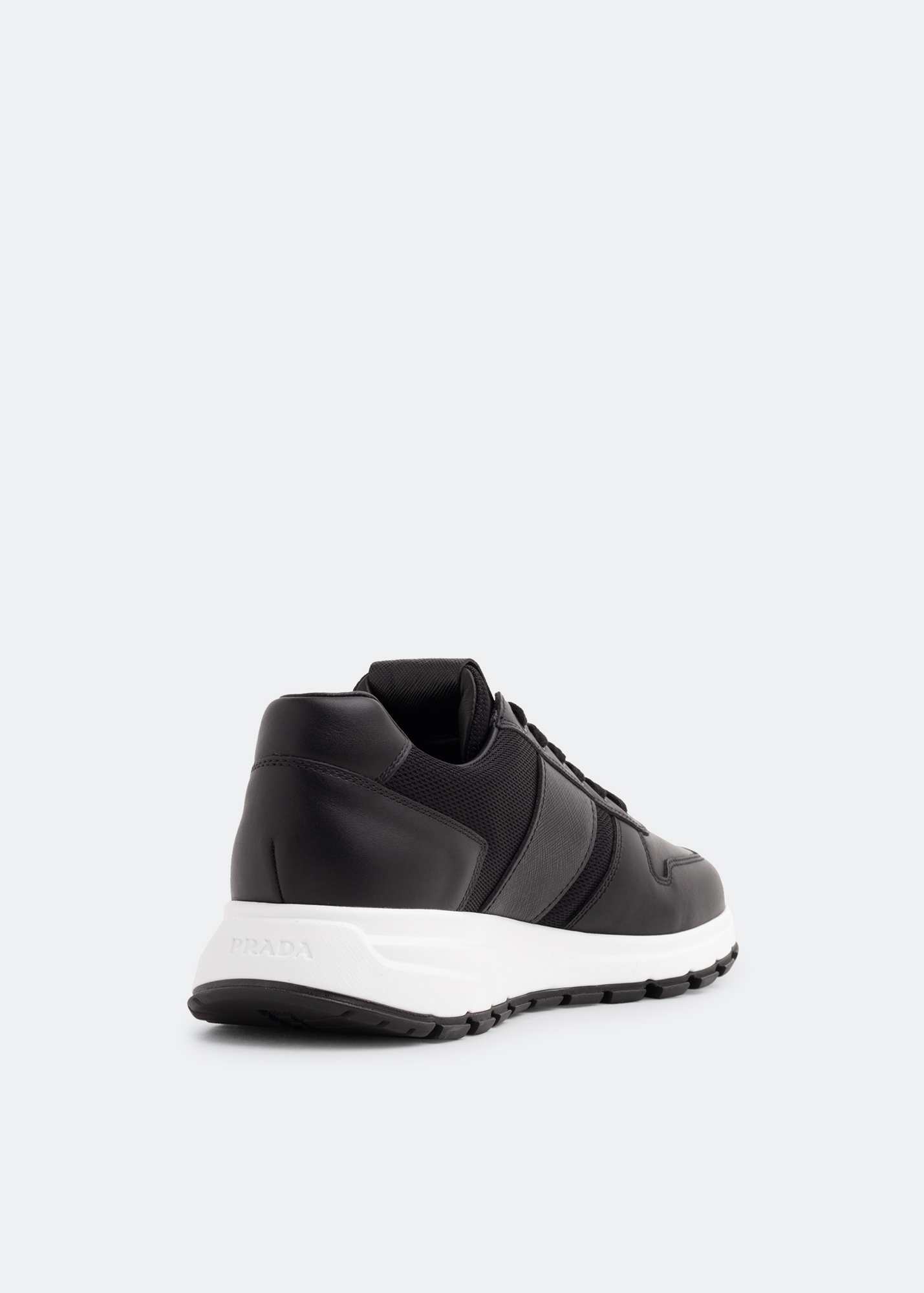 

Prax 01 leather sneakers, Black