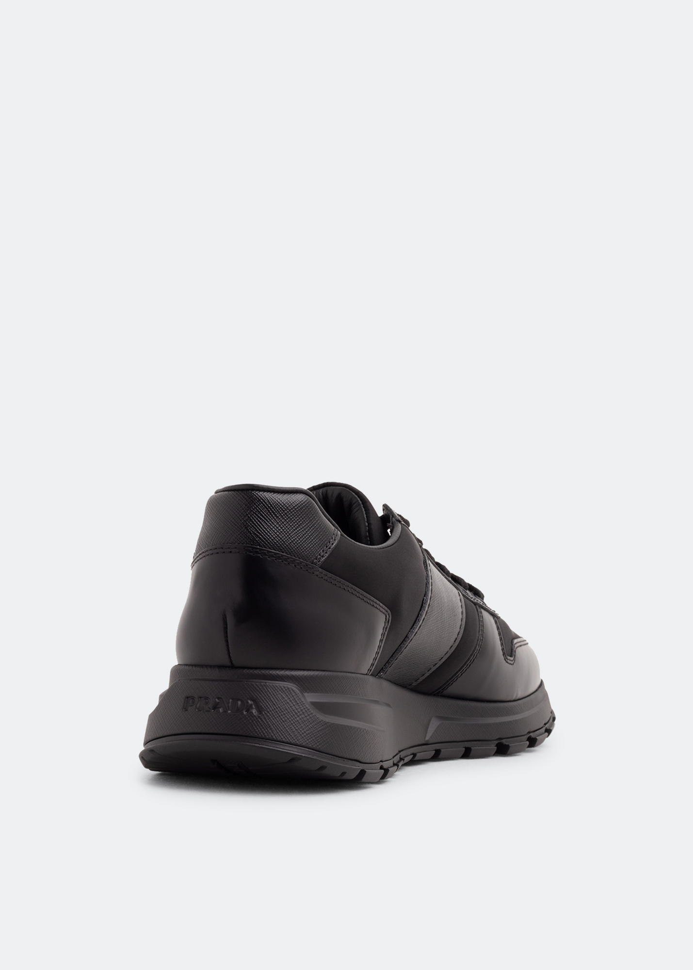 

Prax 01 leather sneakers, Black