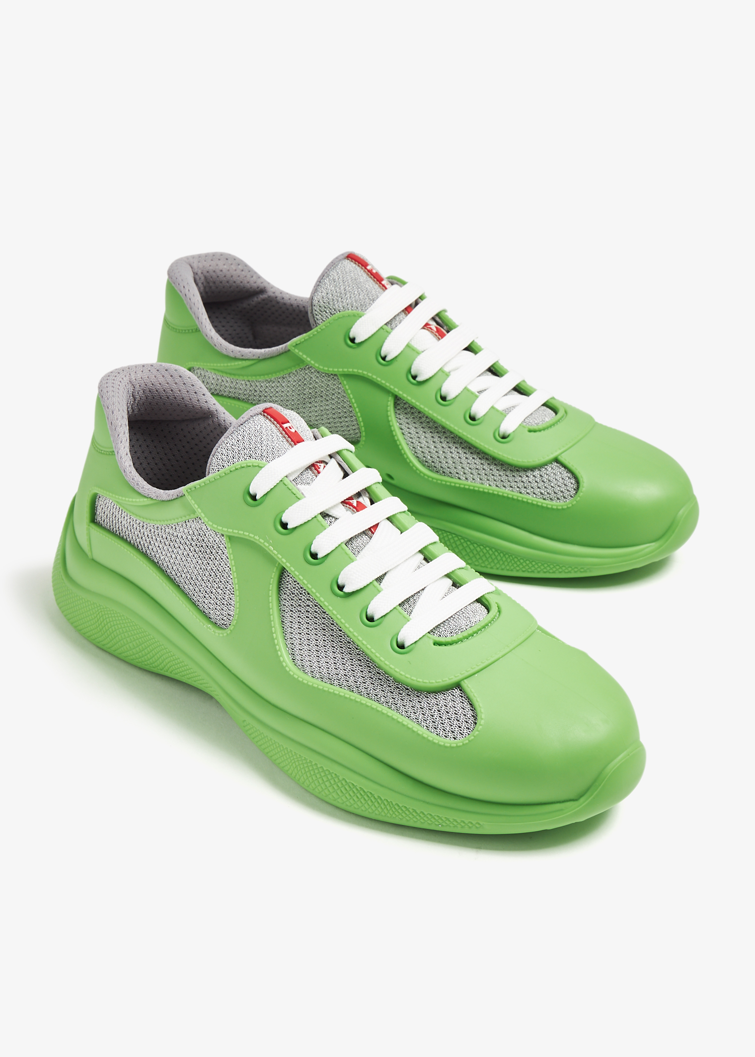 Green sale prada shoes