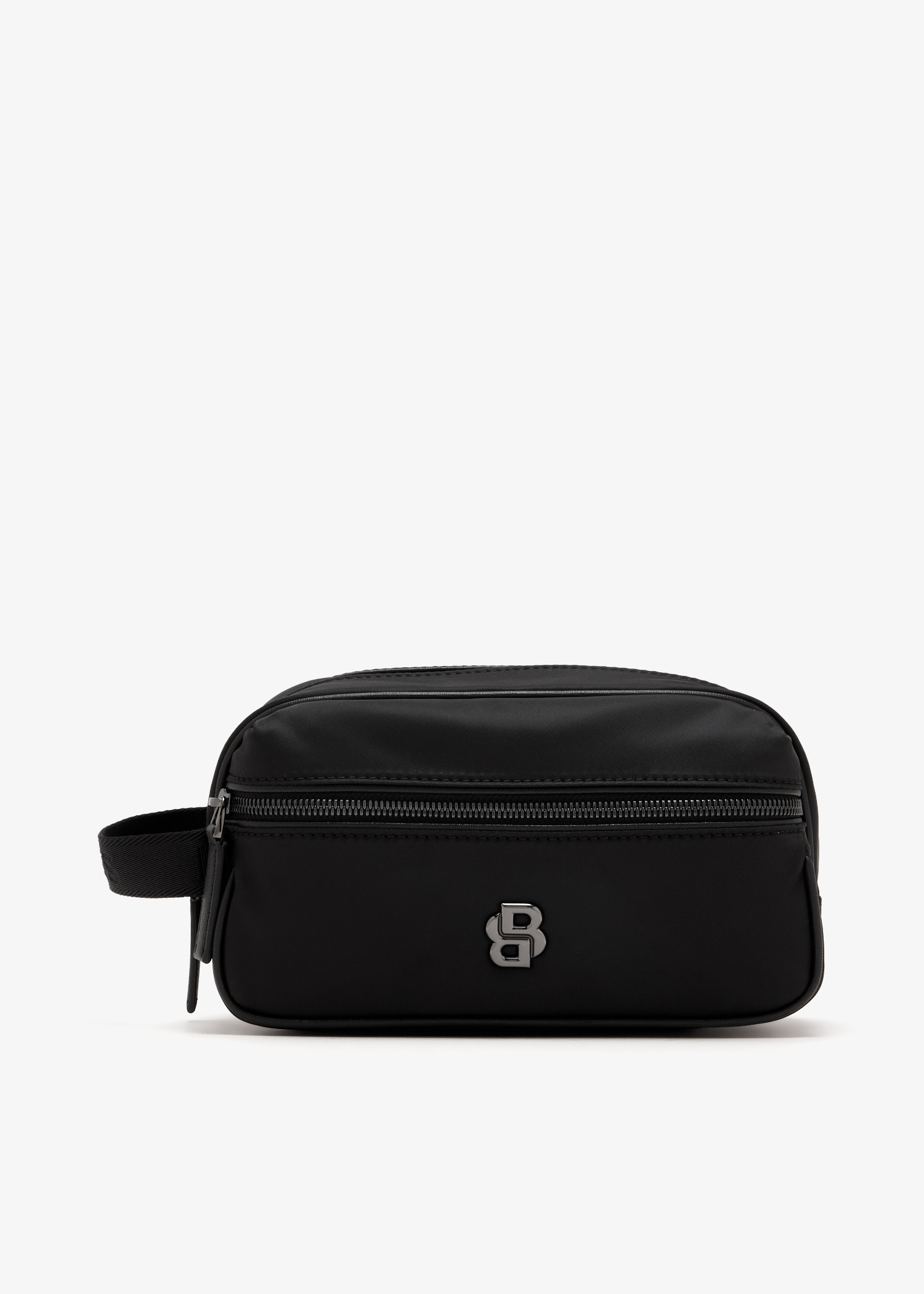 

Monogram Twill wash bag, Black