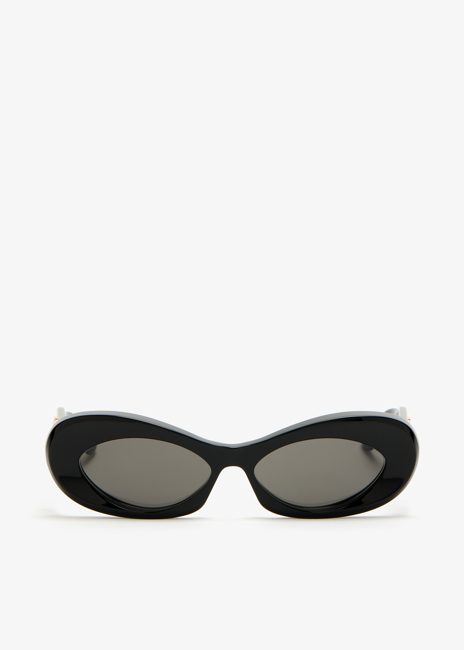 

Narrow Oval sunglasses, Black